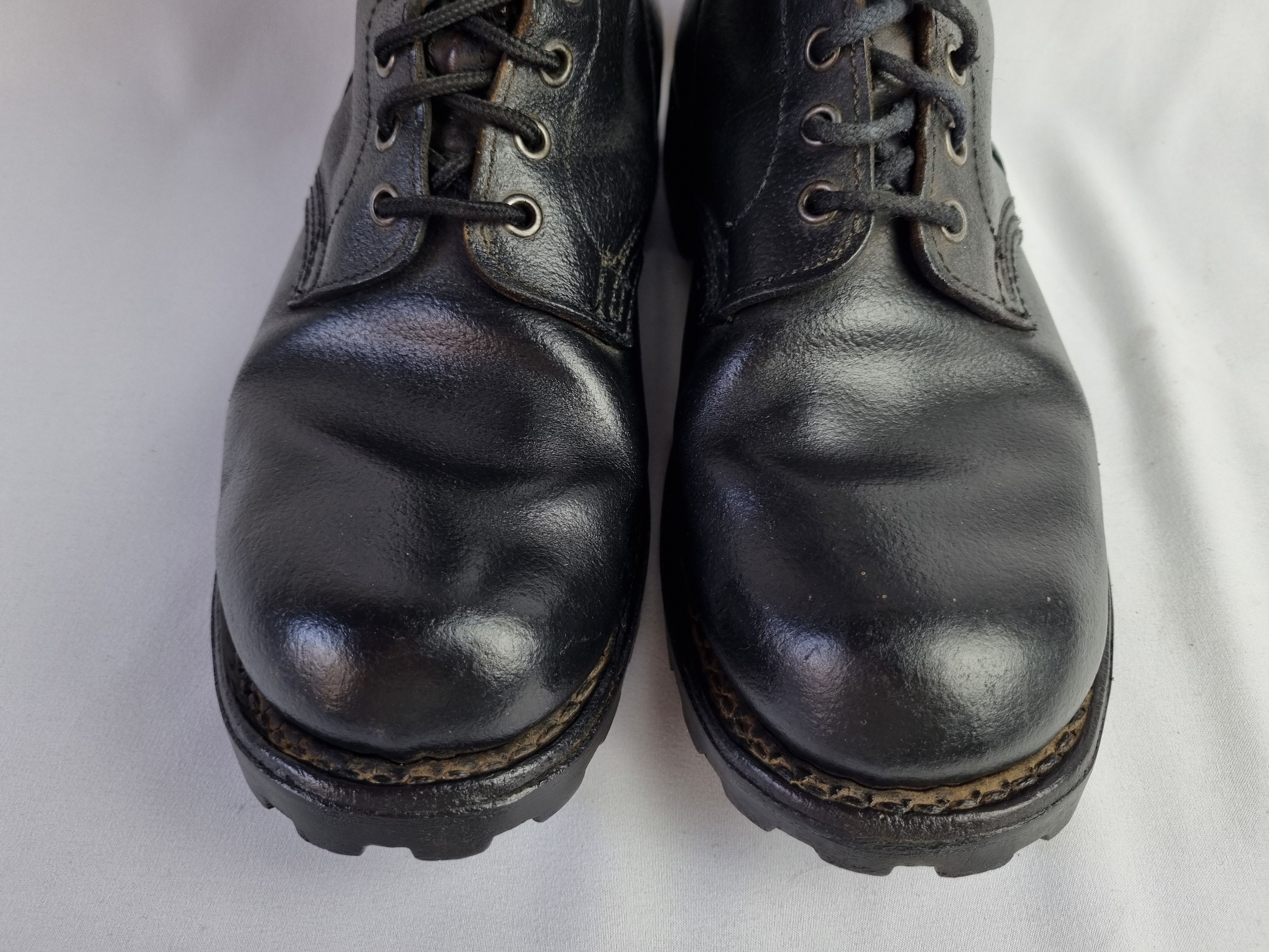 Japanese Brand × Vintage 70s Grenoble Leather Infantry Combat Boots France RickOwnes Size US 10.5 / EU 43-44 - 11 Thumbnail