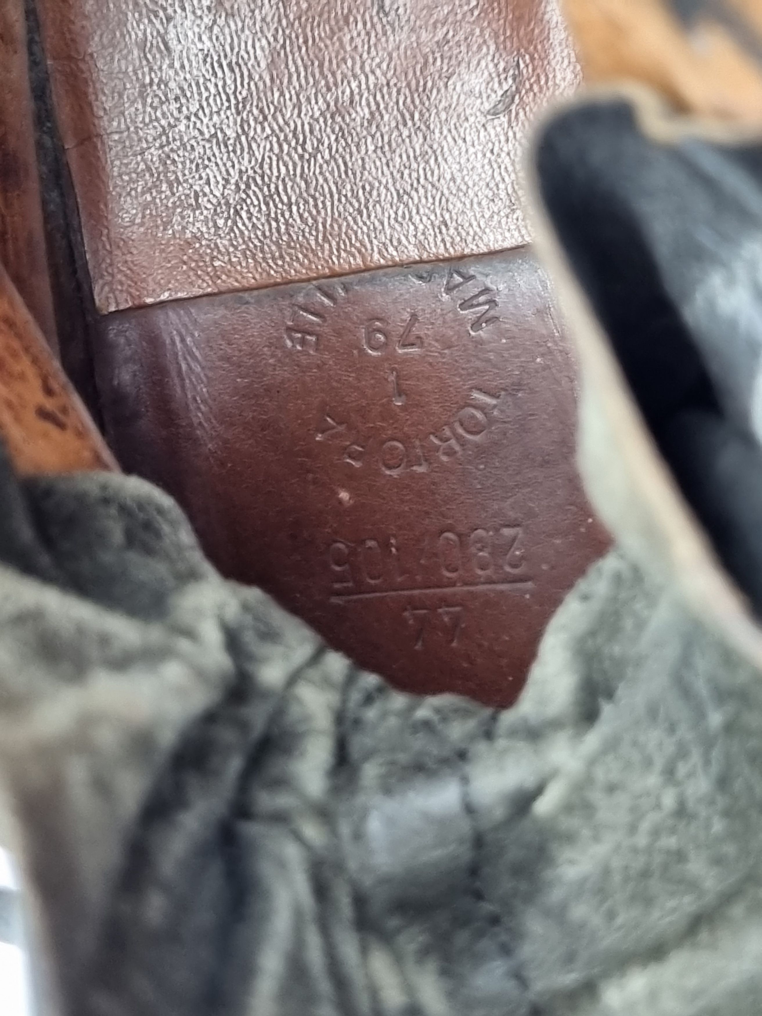 Japanese Brand × Vintage 70s Grenoble Leather Infantry Combat Boots France RickOwnes Size US 10.5 / EU 43-44 - 3 Thumbnail