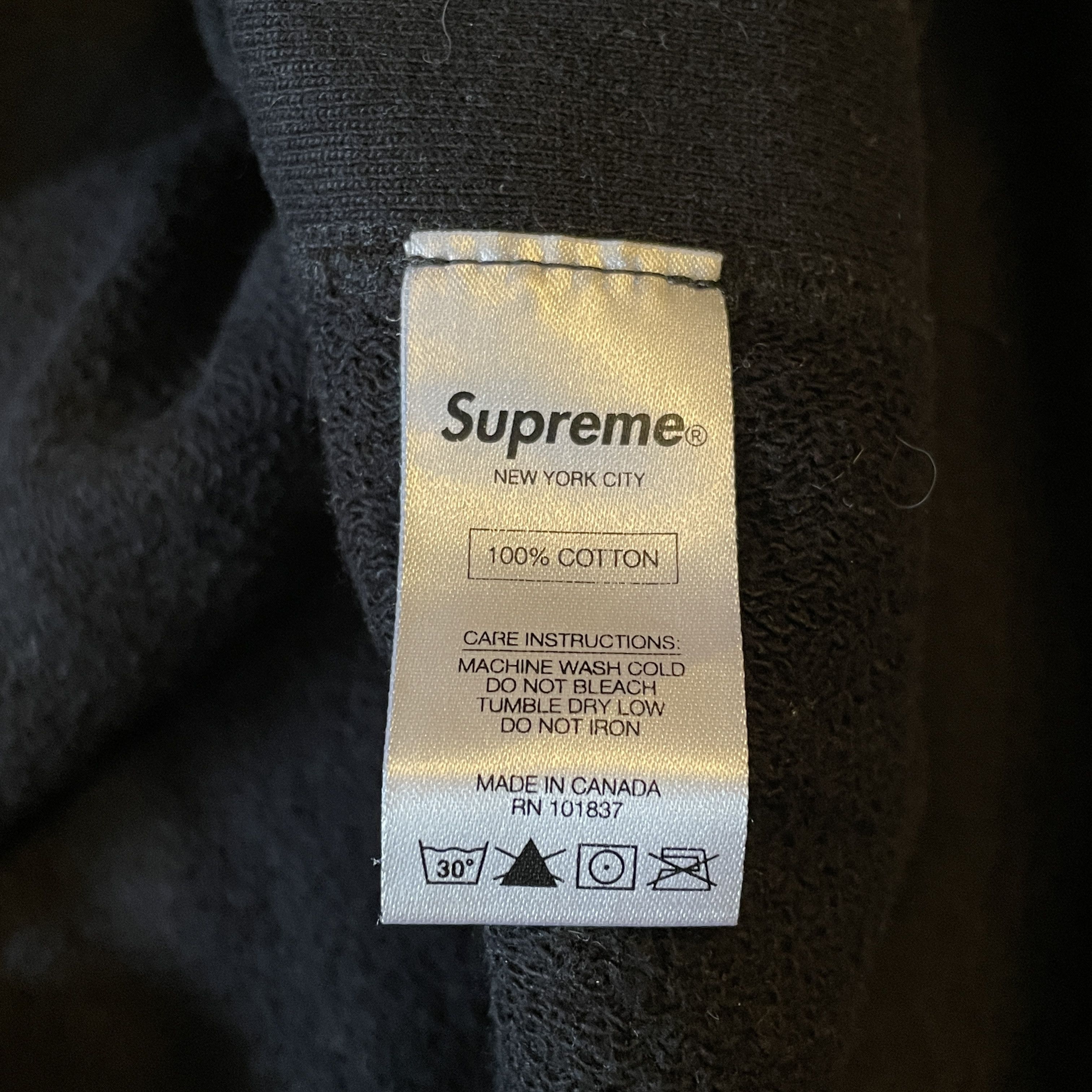 Supreme Supreme - Kids 40oz Hoodie Hooded Sweatshirt Sweater Black Size US M / EU 48-50 / 2 - 12 Thumbnail