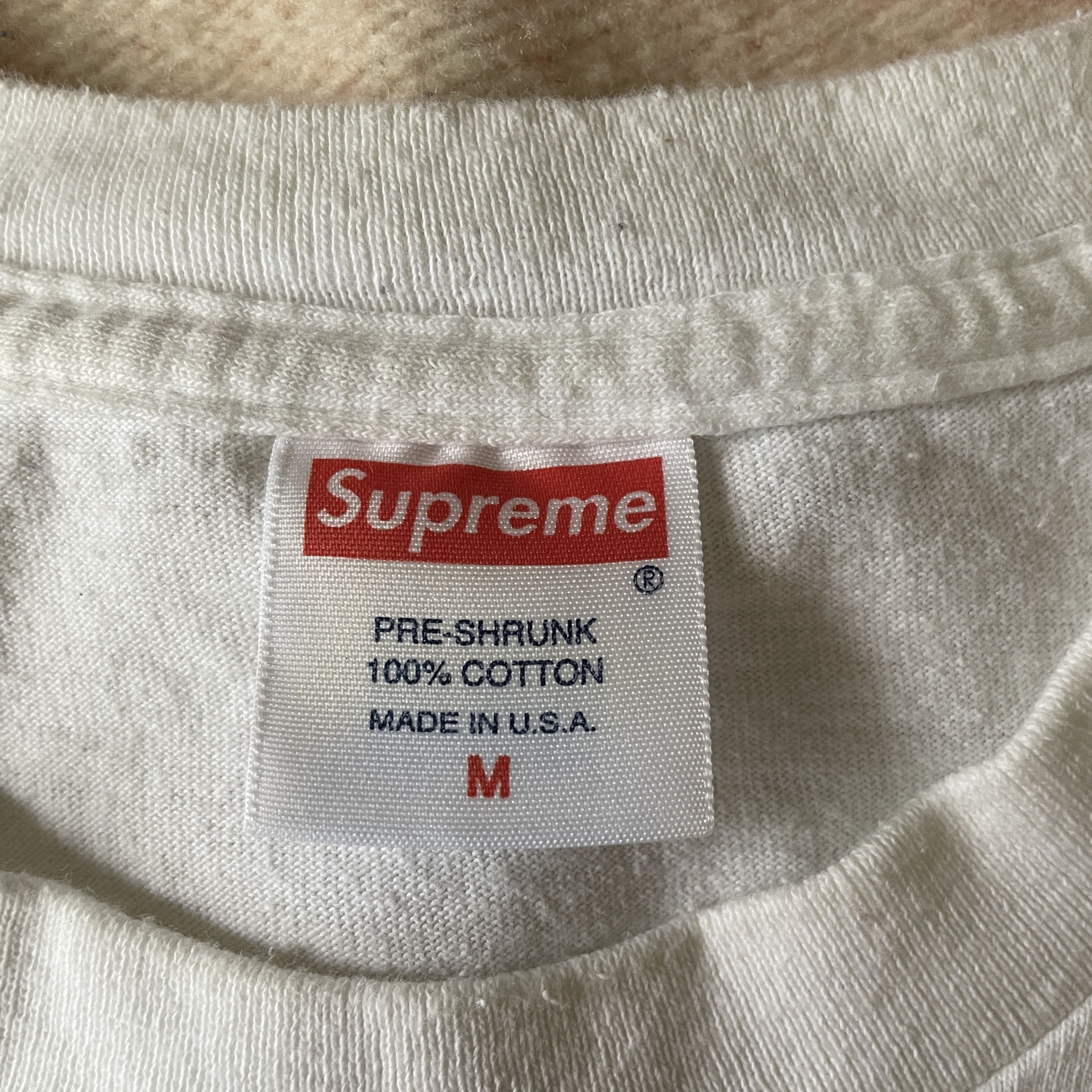 A.P.C. × Supreme Supreme x APC - Legs Tee Shirt 2009 White Medium A.P.C. SS09 Size US M / EU 48-50 / 2 - 5 Thumbnail