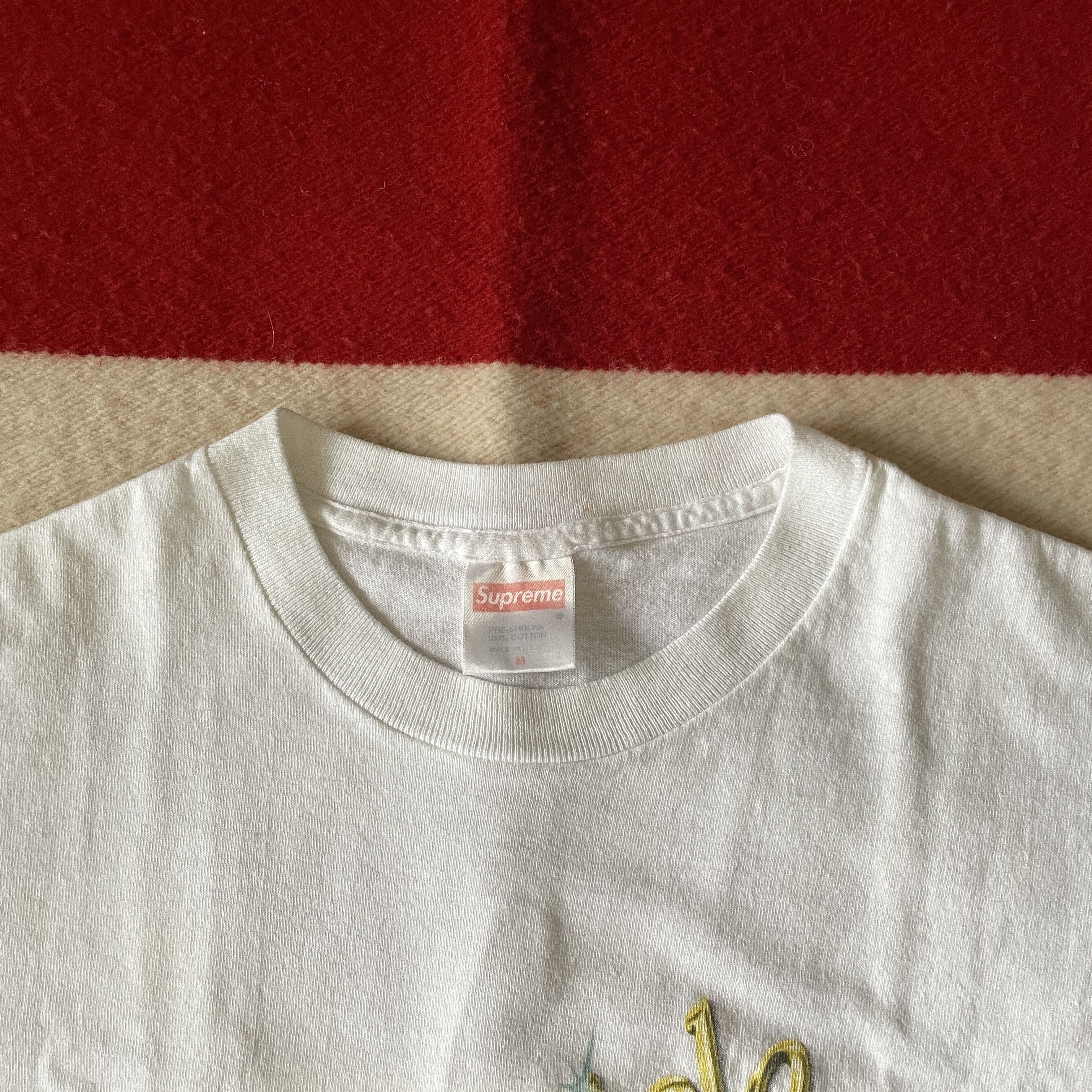 Supreme Supreme - 1998 "Clientele" Logo OG Tee Shirt 98 90's t-shirt Size US M / EU 48-50 / 2 - 7 Thumbnail