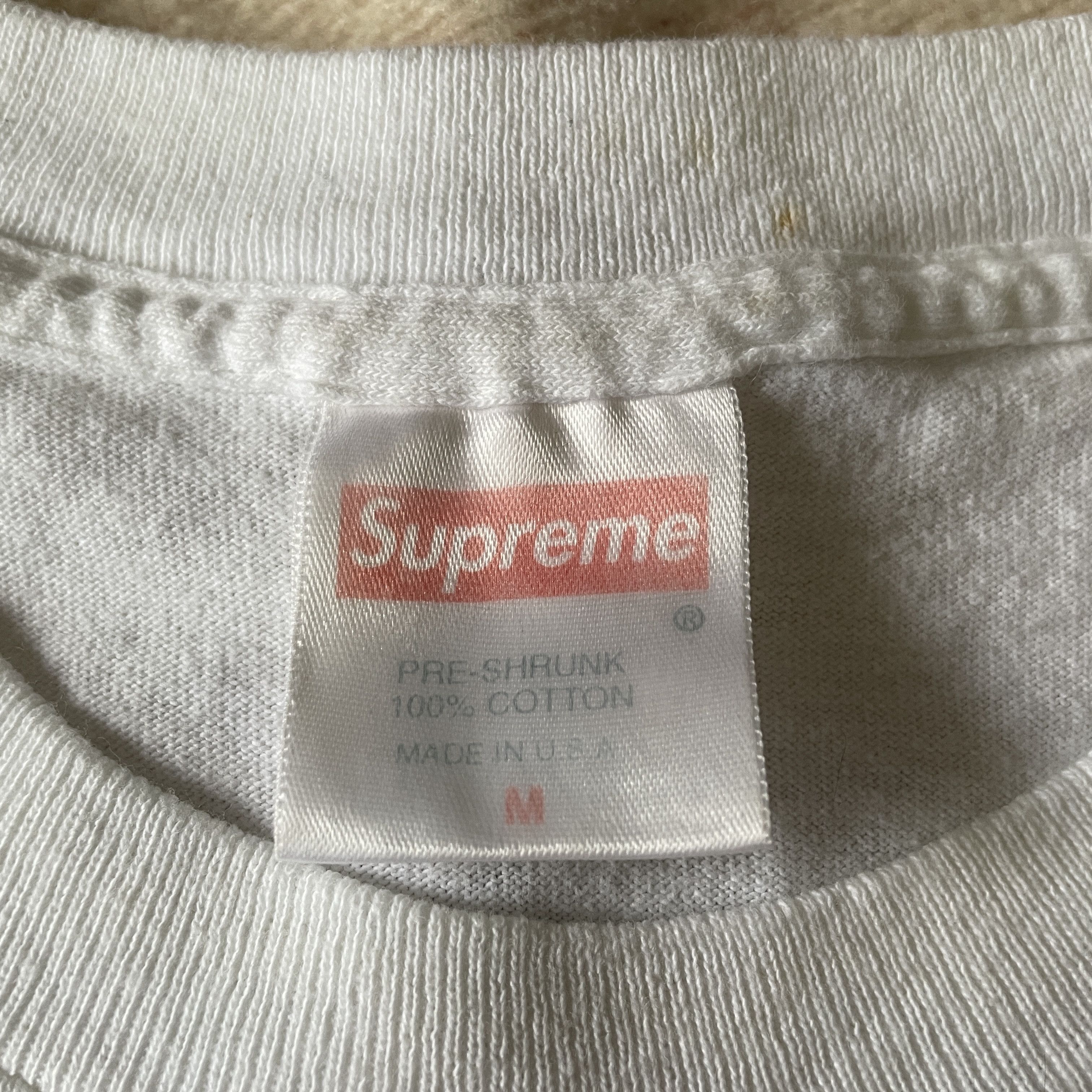 Supreme Supreme - 1998 "Clientele" Logo OG Tee Shirt 98 90's t-shirt Size US M / EU 48-50 / 2 - 8 Thumbnail