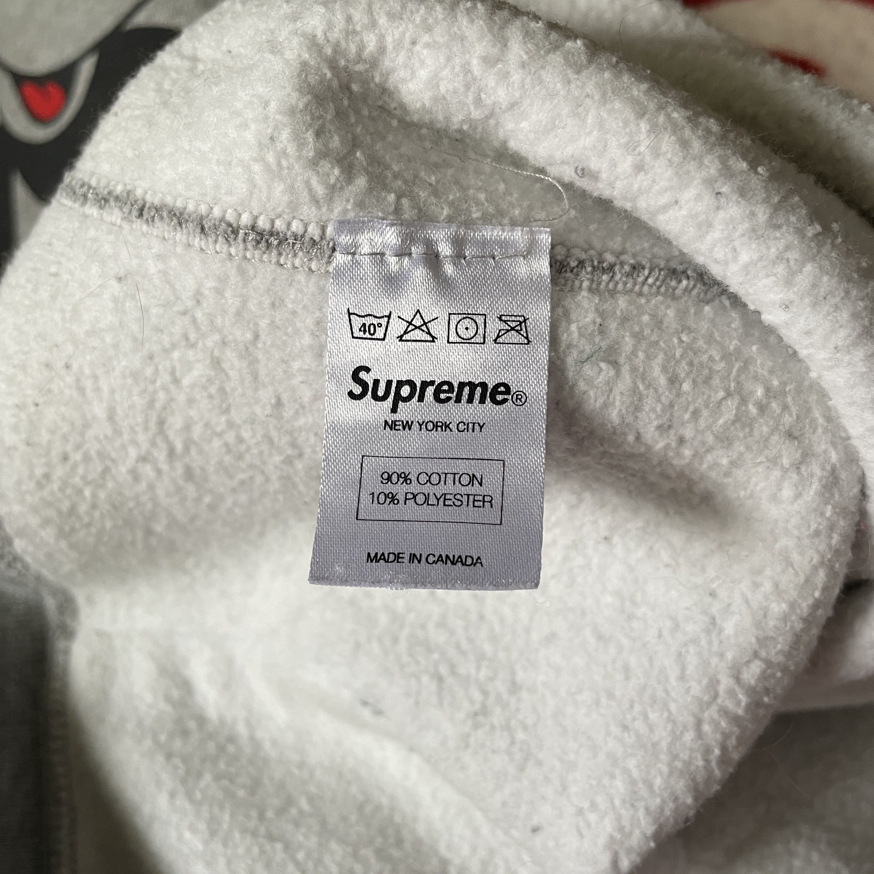 Disney × Supreme Supreme Disney - Mickey Mouse Hoodie Pullover Sweater F/W09 Size US M / EU 48-50 / 2 - 13 Thumbnail