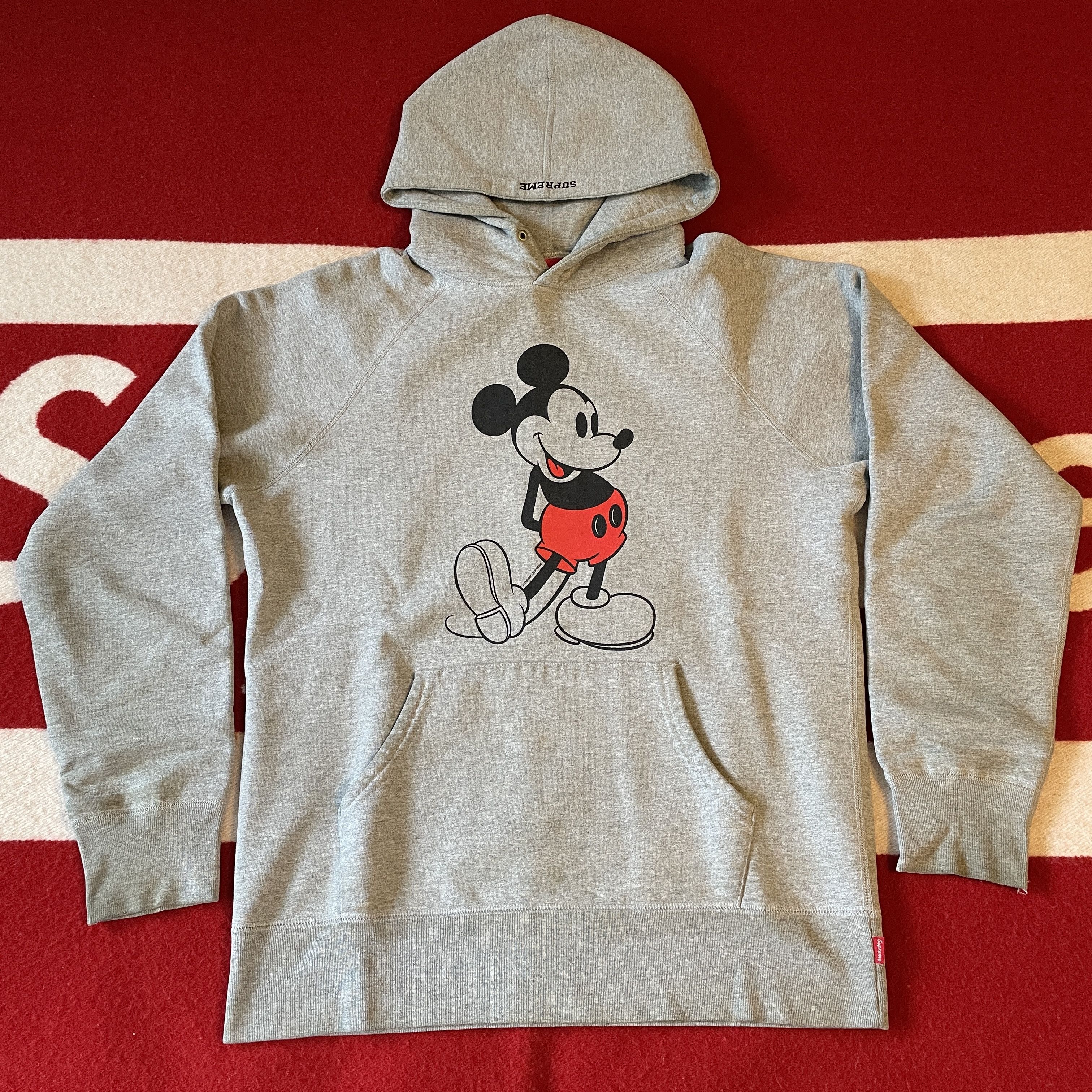 Disney Supreme Supreme Disney Mickey Mouse Hoodie Pullover Sweater F W09 Grailed