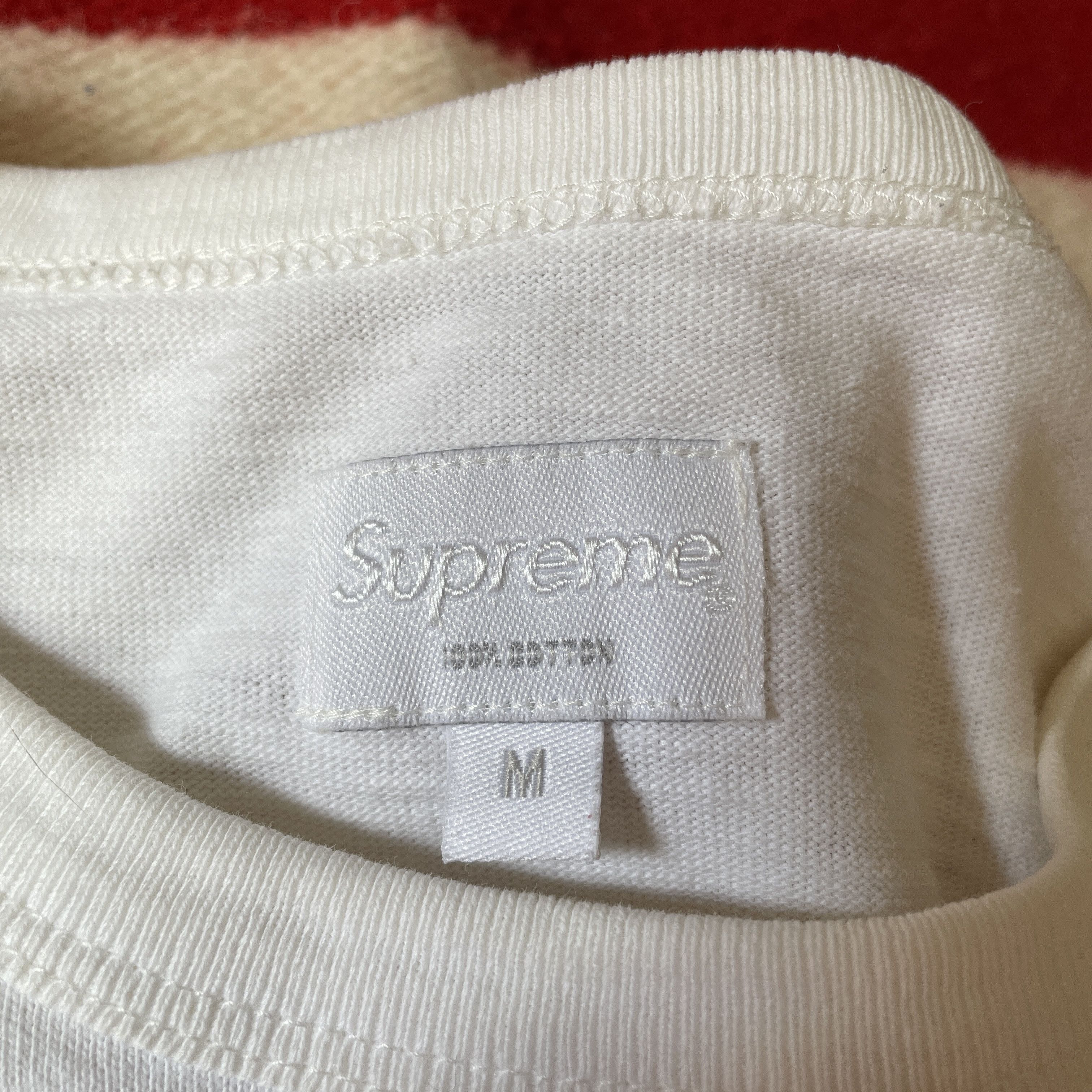 Disney × Supreme Supreme x Disney - Mickey Mouse Raglan Tee Shirt 2009 FW09 Size US M / EU 48-50 / 2 - 7 Thumbnail