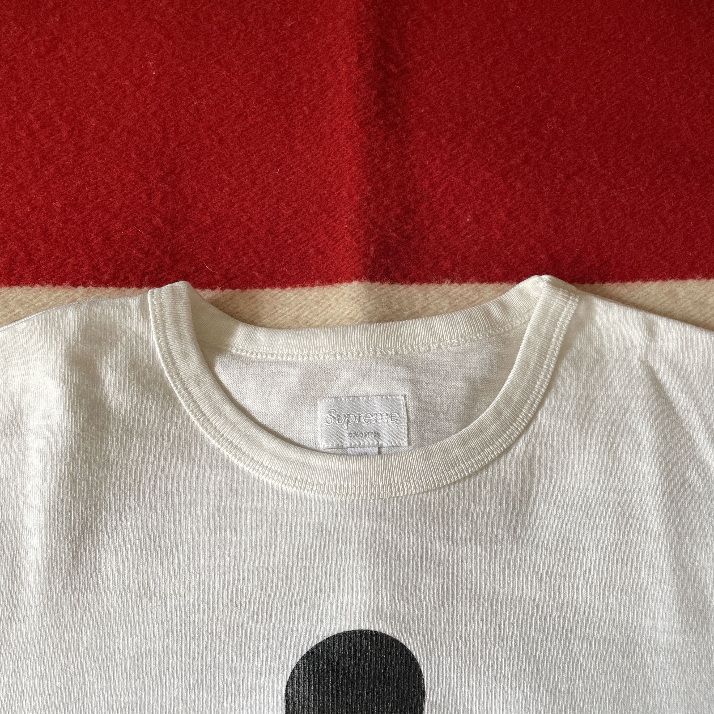 Disney × Supreme Supreme x Disney - Mickey Mouse Raglan Tee Shirt 2009 FW09 Size US M / EU 48-50 / 2 - 6 Thumbnail