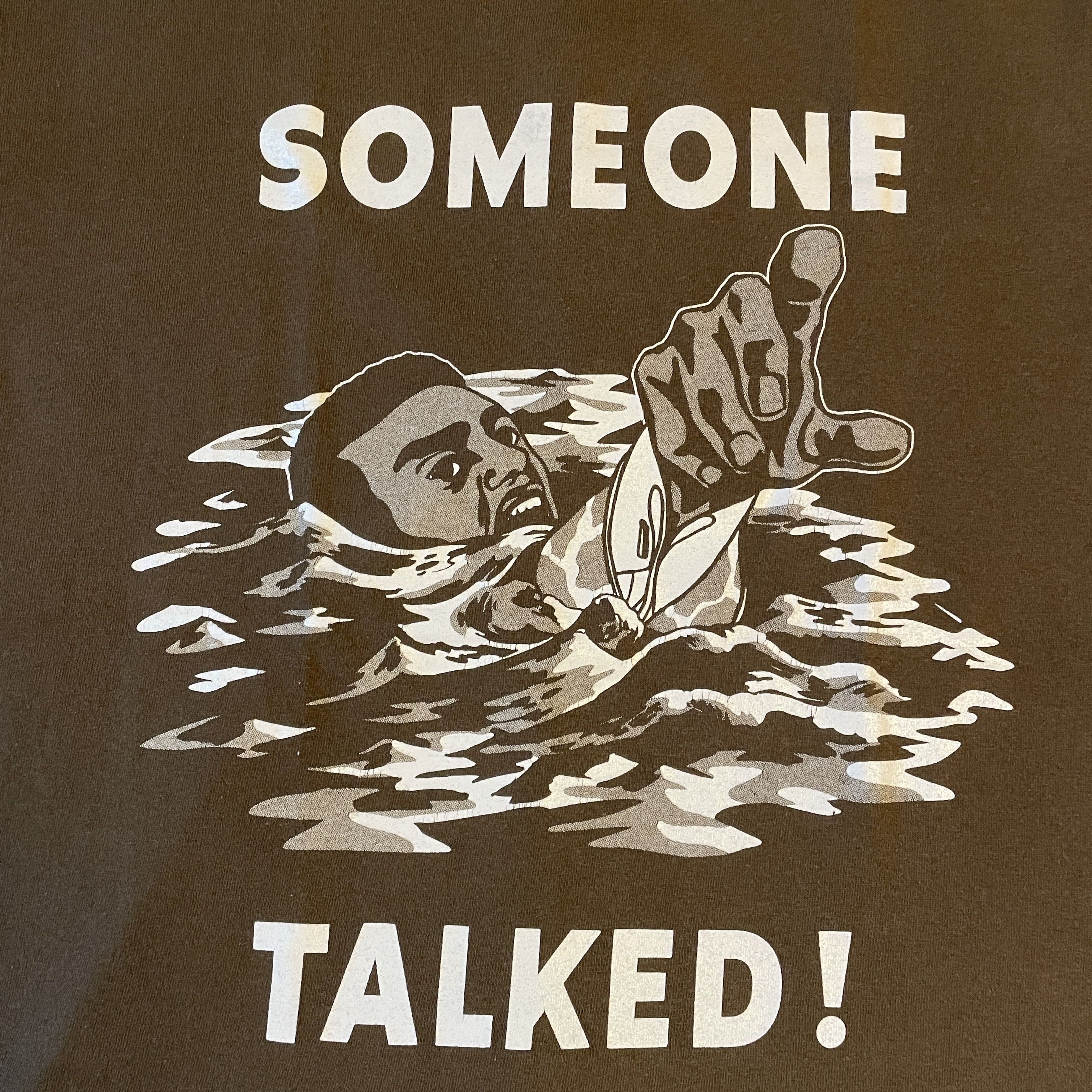 Supreme Supreme - Someone Talked! Tee Shirt 2005 OLIVE MEDIUM Size US M / EU 48-50 / 2 - 2 Thumbnail