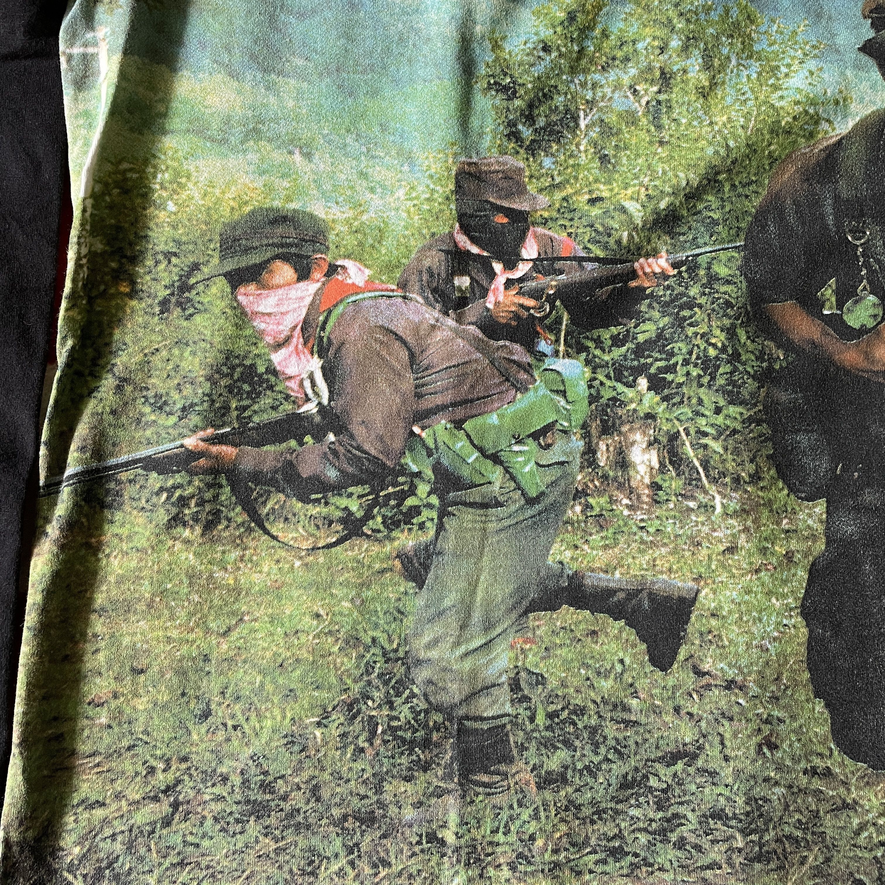 Supreme Supreme - Shawn Mortensen Zapatistas Raglan Shirt 2005 Size US M / EU 48-50 / 2 - 3 Thumbnail