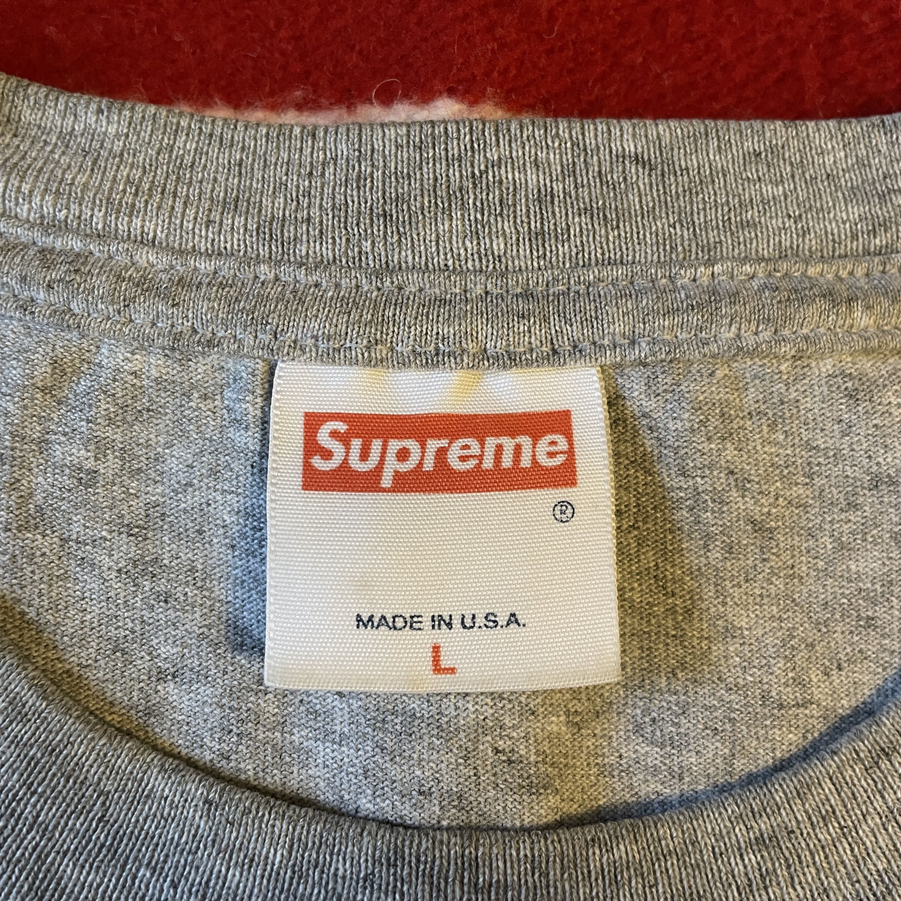 Supreme Supreme - Raisin Hell Tee '06 [PERFECTLY TAILORED TO MEDIUM] Size US M / EU 48-50 / 2 - 12 Thumbnail