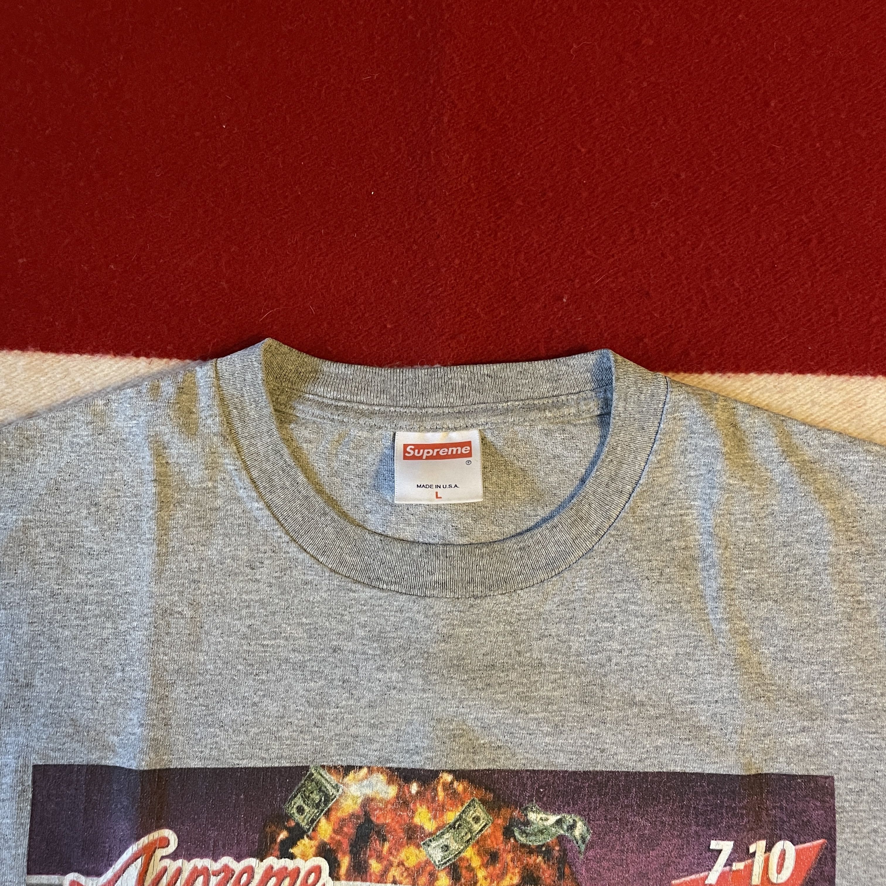 Supreme Supreme - Raisin Hell Tee '06 [PERFECTLY TAILORED TO MEDIUM] Size US M / EU 48-50 / 2 - 11 Thumbnail
