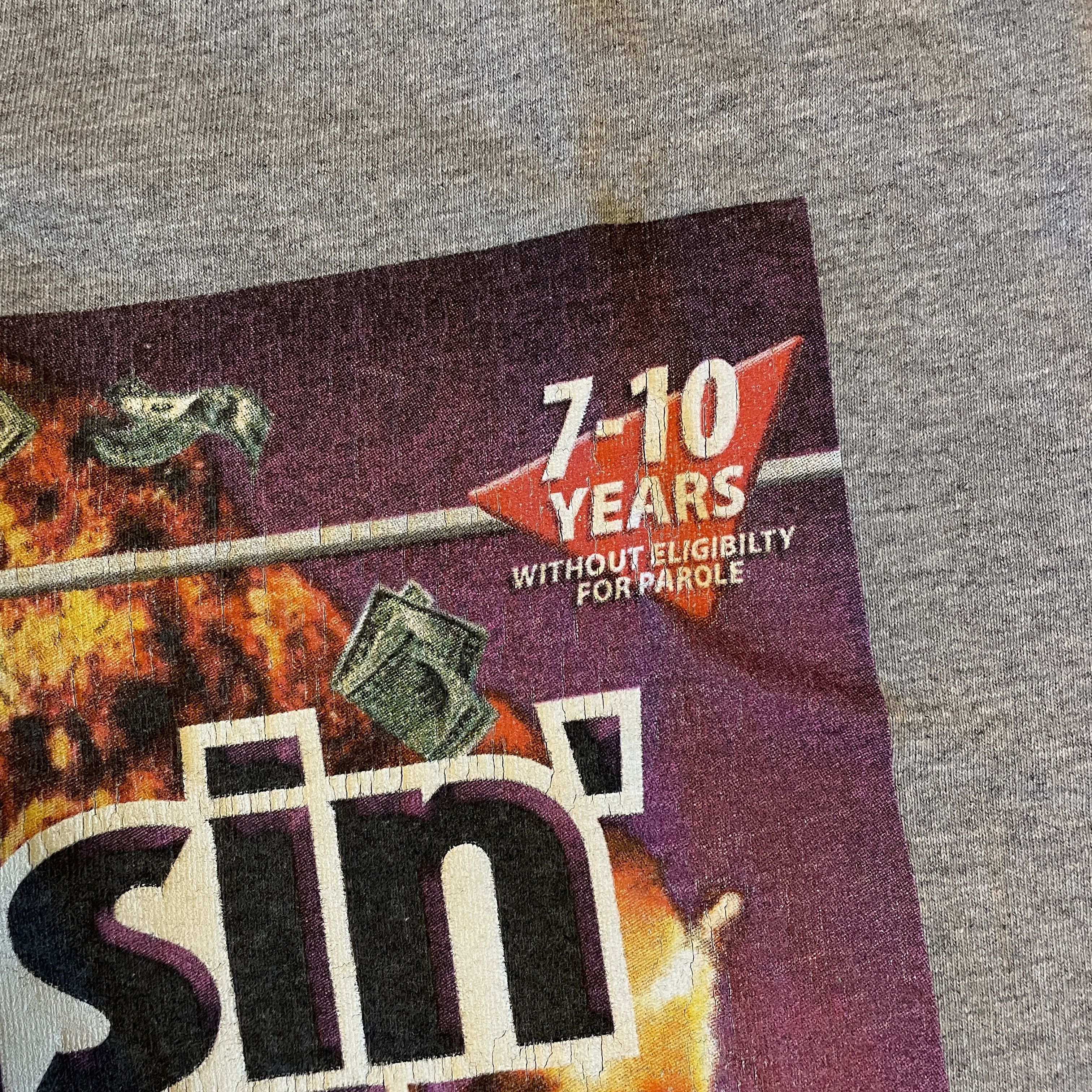 Supreme Supreme - Raisin Hell Tee '06 [PERFECTLY TAILORED TO MEDIUM] Size US M / EU 48-50 / 2 - 5 Thumbnail