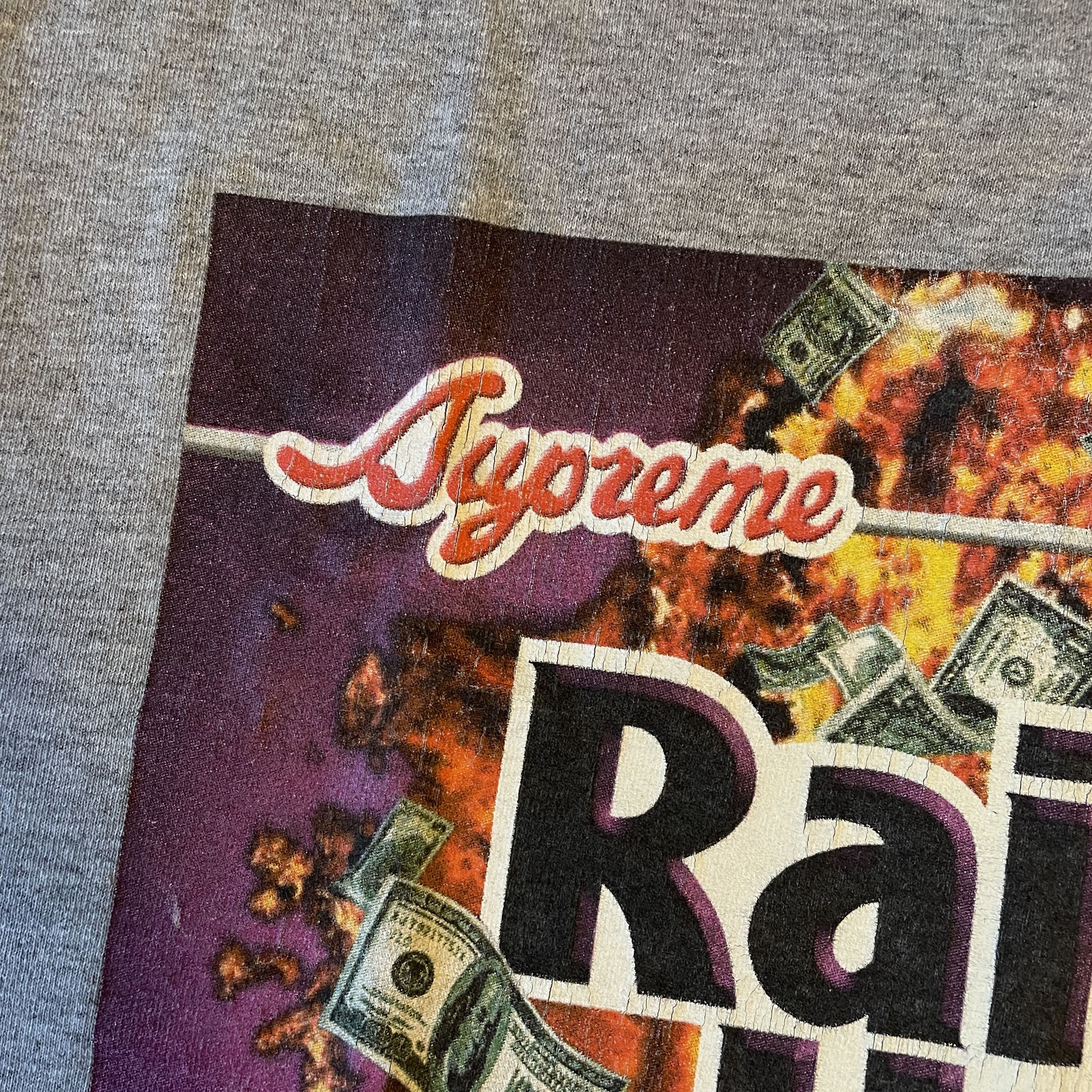 Supreme Supreme - Raisin Hell Tee '06 [PERFECTLY TAILORED TO MEDIUM] Size US M / EU 48-50 / 2 - 4 Thumbnail