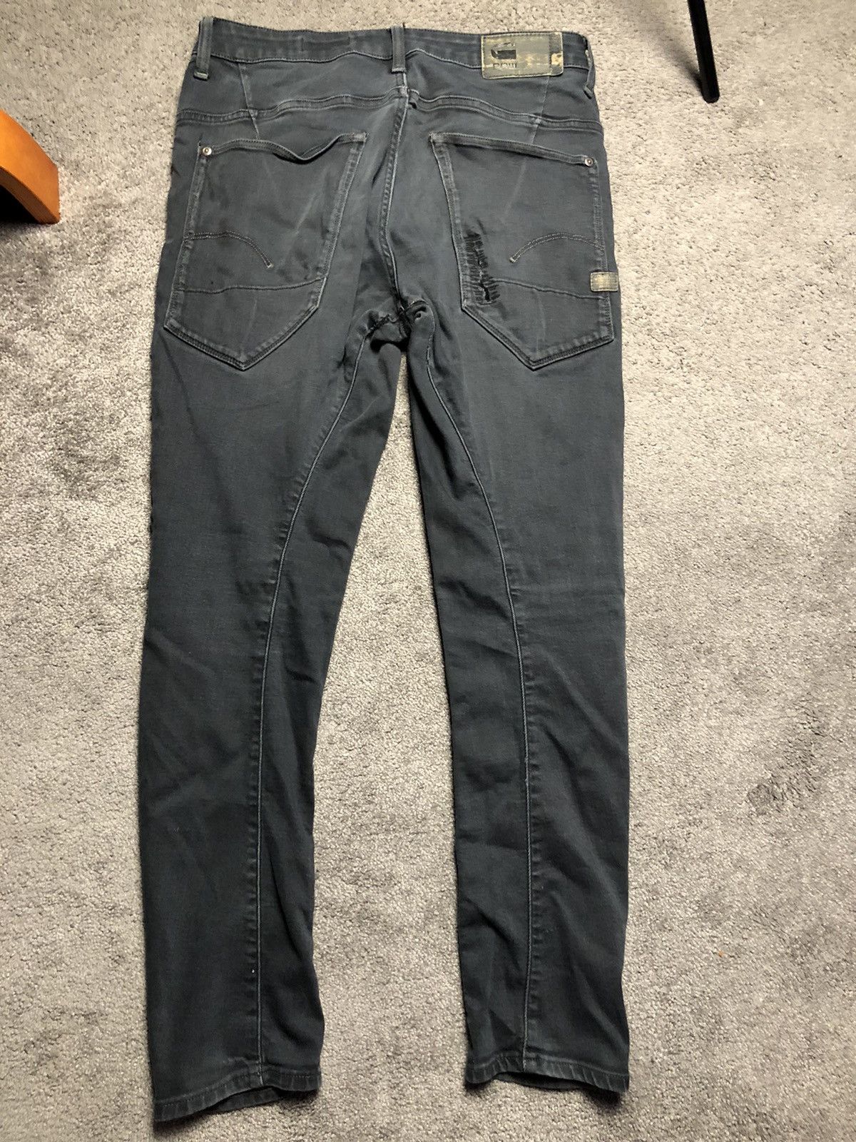G-Star G star raw skinny distressed ripped type c denim jeans Size 31" - 5 Thumbnail
