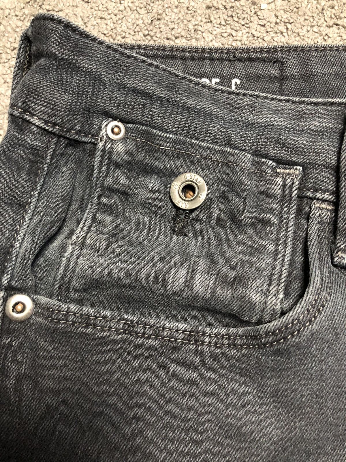 G-Star G star raw skinny distressed ripped type c denim jeans Size 31" - 15 Thumbnail