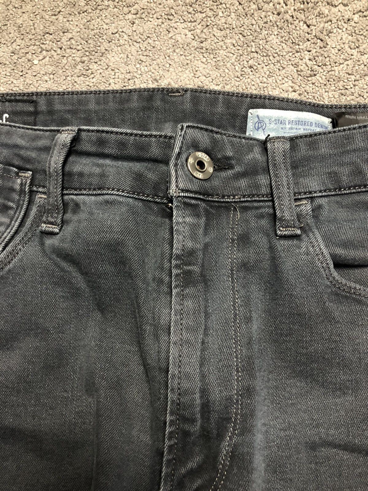 G-Star G star raw skinny distressed ripped type c denim jeans Size 31" - 16 Thumbnail