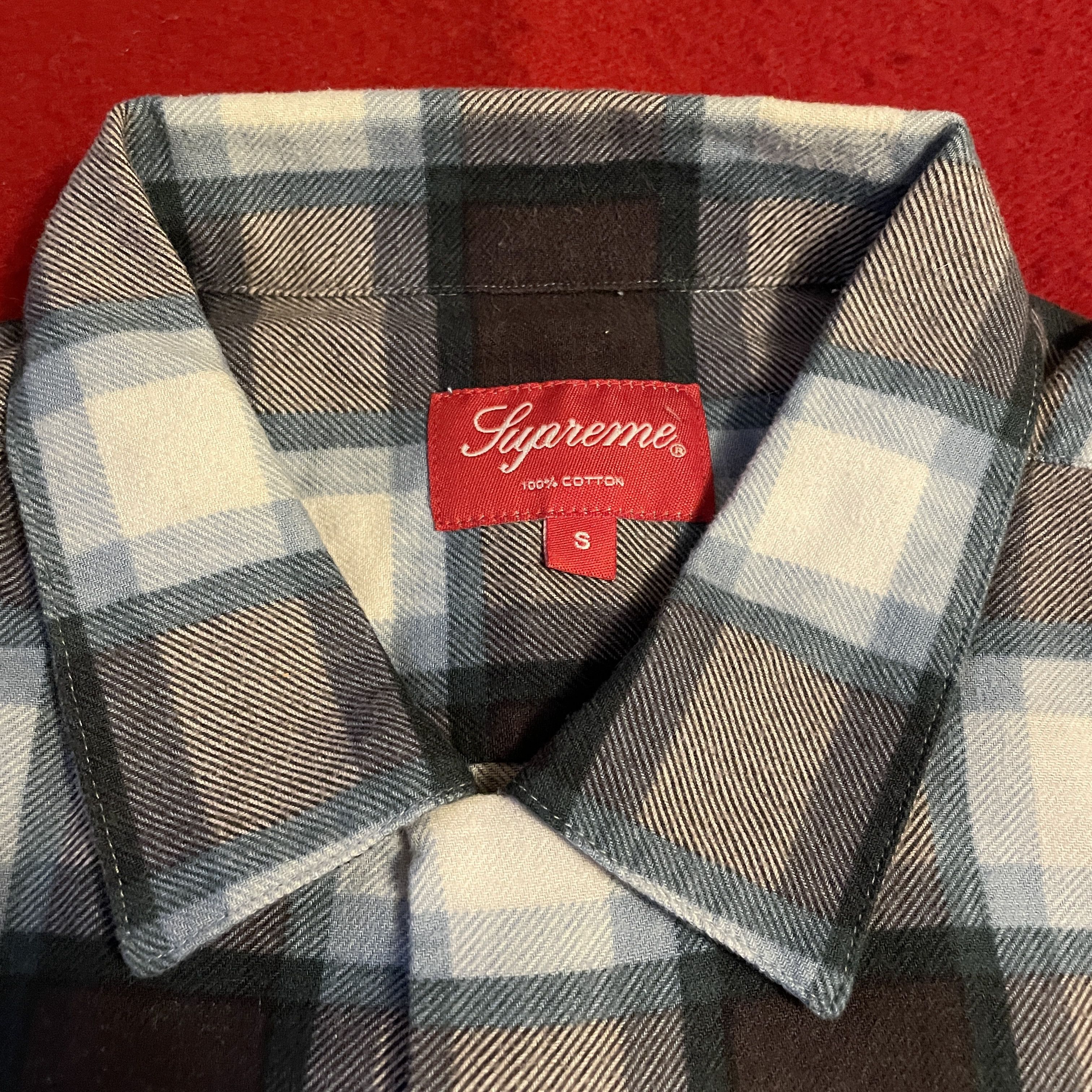Supreme Supreme - Plaid Flannel Button Up Shirt 2016 Size US S / EU 44-46 / 1 - 4 Thumbnail