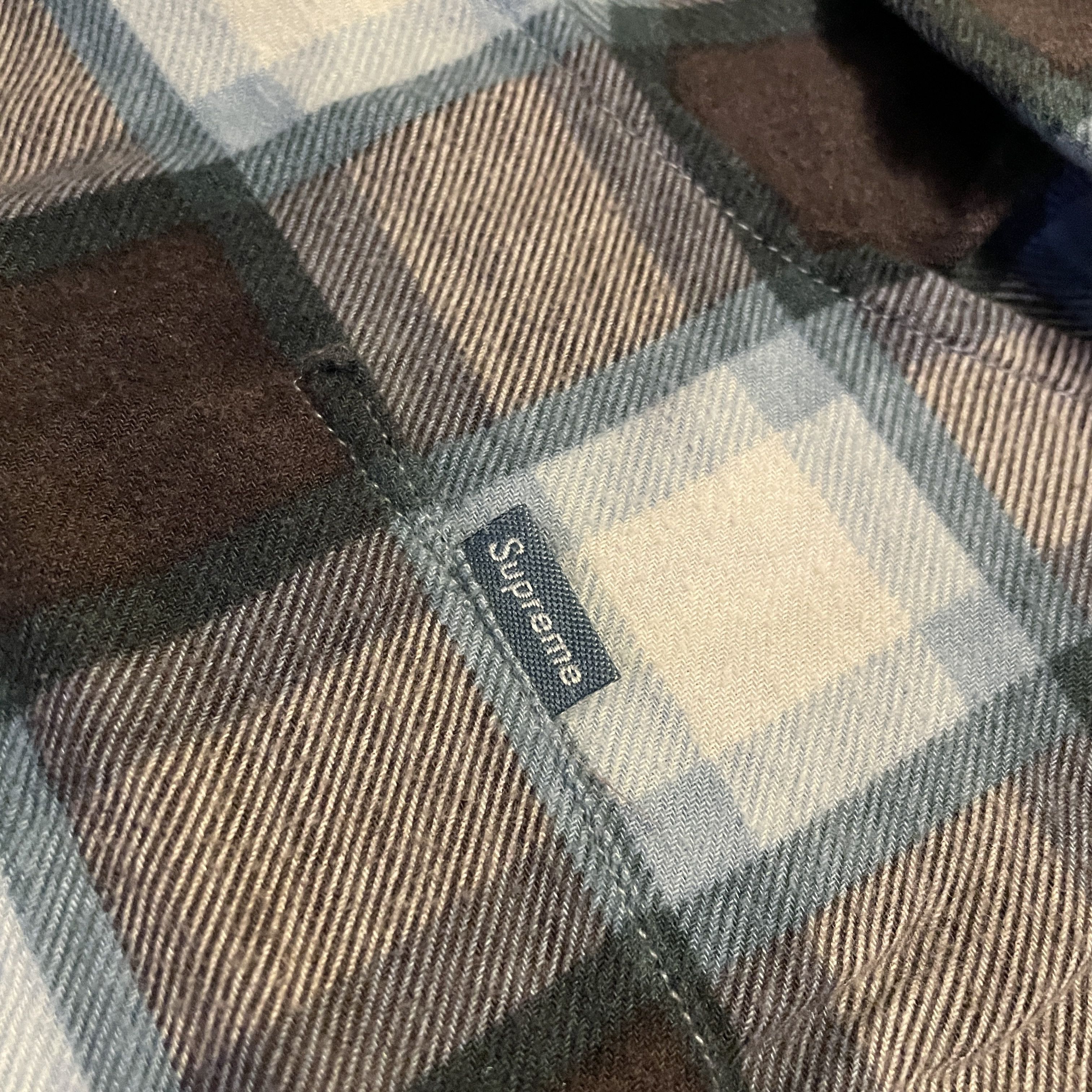 Supreme Supreme - Plaid Flannel Button Up Shirt 2016 Size US S / EU 44-46 / 1 - 3 Thumbnail