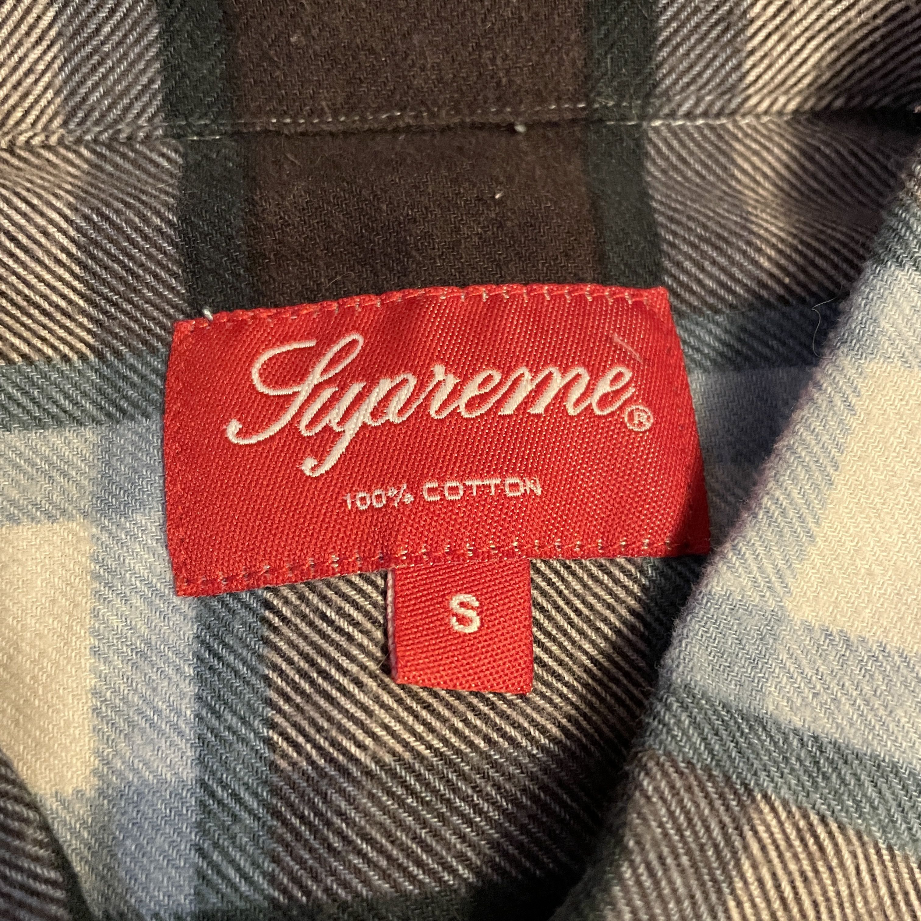 Supreme Supreme - Plaid Flannel Button Up Shirt 2016 Size US S / EU 44-46 / 1 - 5 Thumbnail