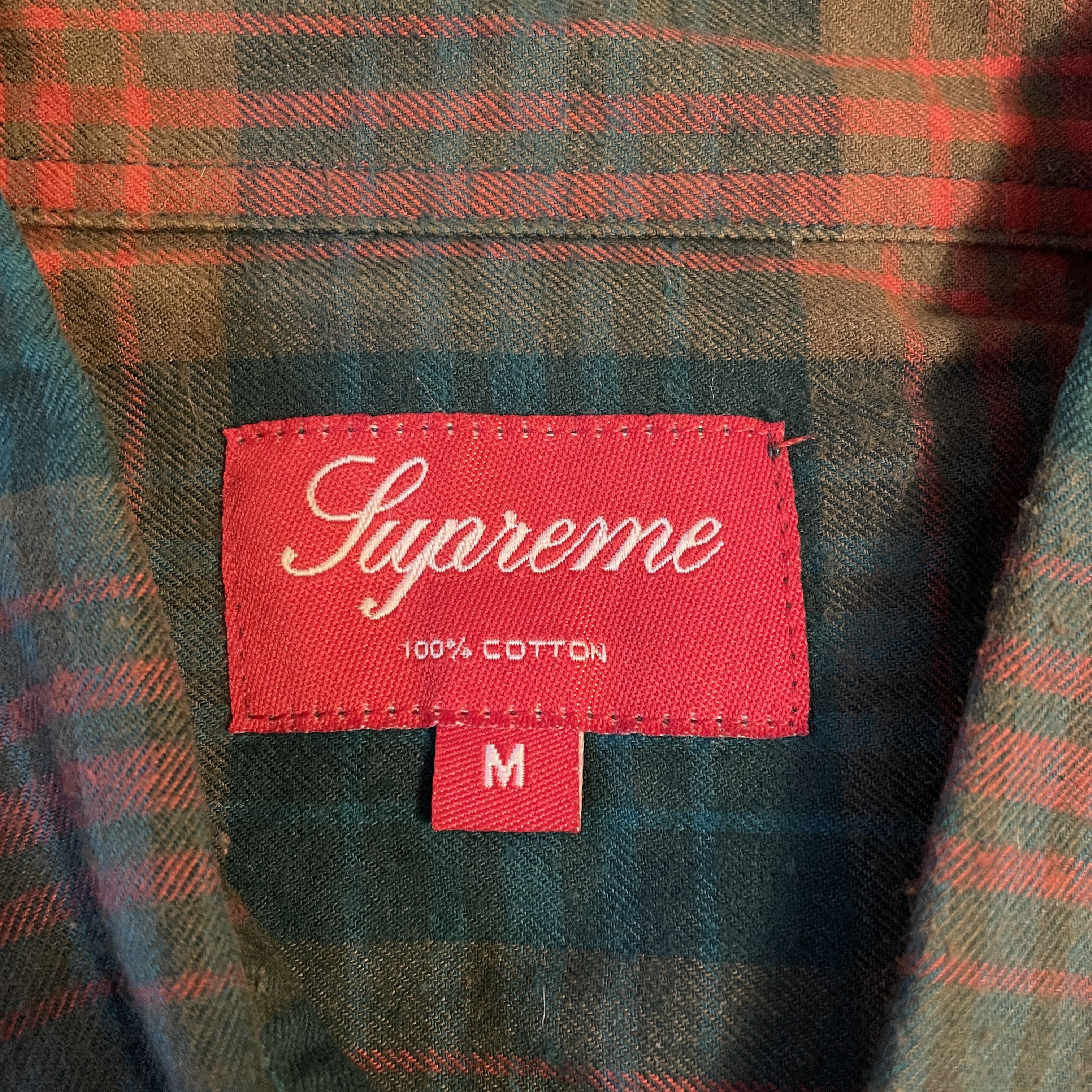 Supreme Supreme - Plaid Flannel Button Up Shirt 2010 Size US M / EU 48-50 / 2 - 4 Thumbnail