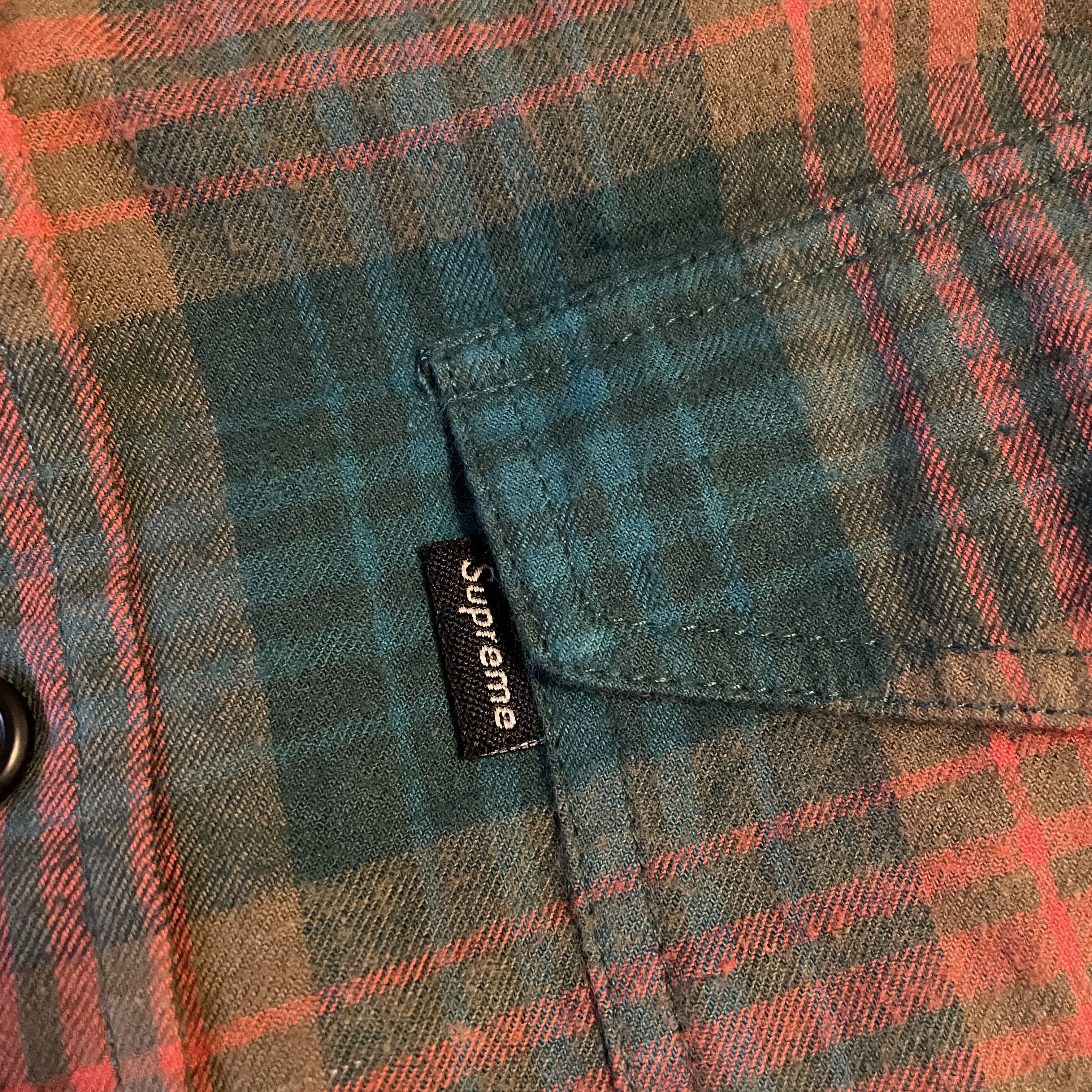 Supreme Supreme - Plaid Flannel Button Up Shirt 2010 Size US M / EU 48-50 / 2 - 2 Thumbnail