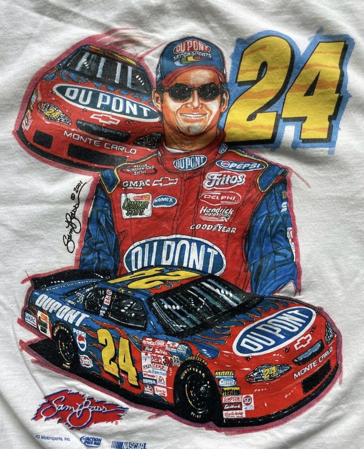 NASCAR × Vintage Vintage Graphic Tee Size US L / EU 52-54 / 3 - 2 Thumbnail