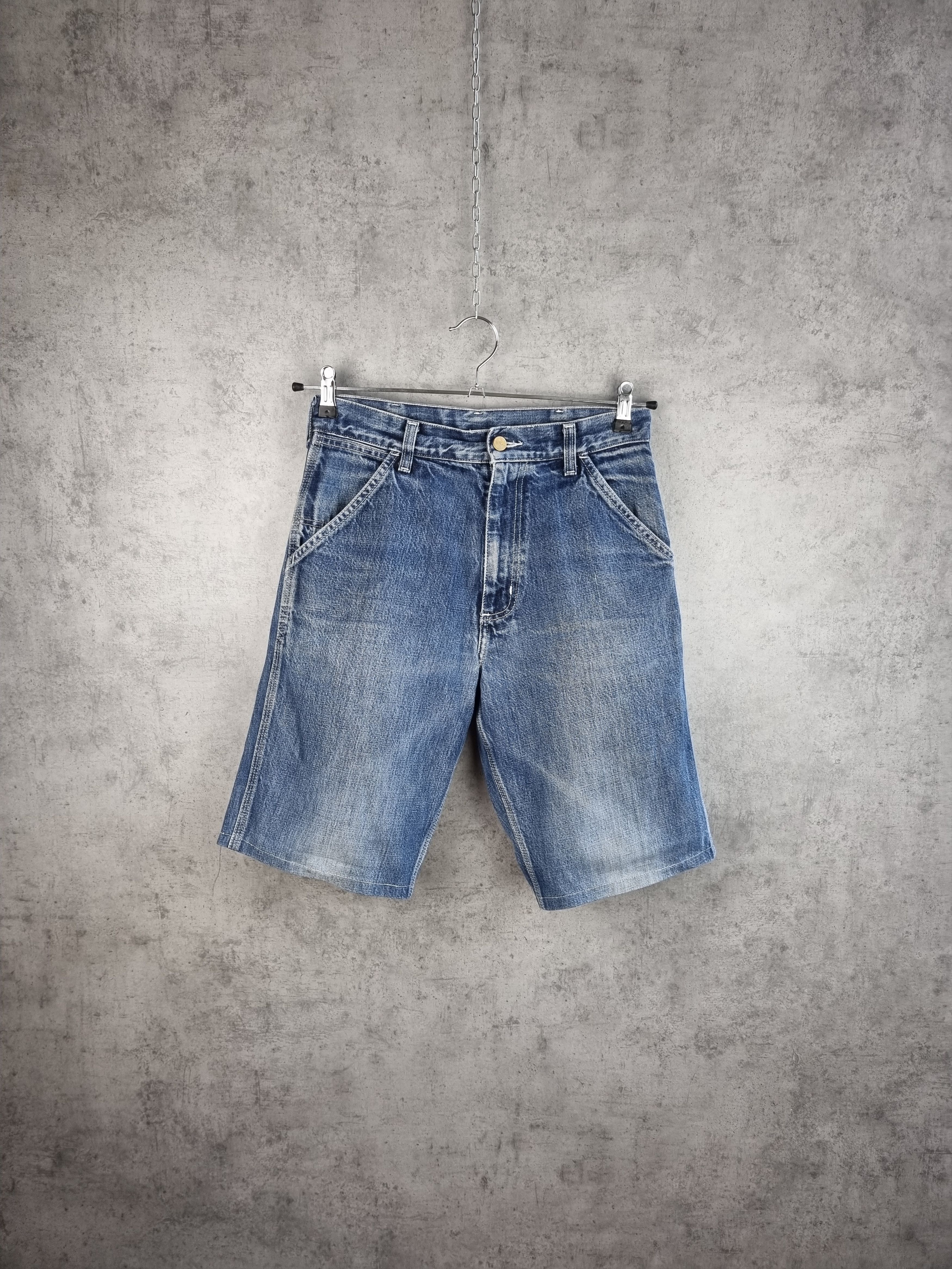 Carhartt × Carhartt Wip × Vintage Vintage CARHARTT Denim Shorts Cool Faded in time Size US 28 / EU 44 - 3 Thumbnail