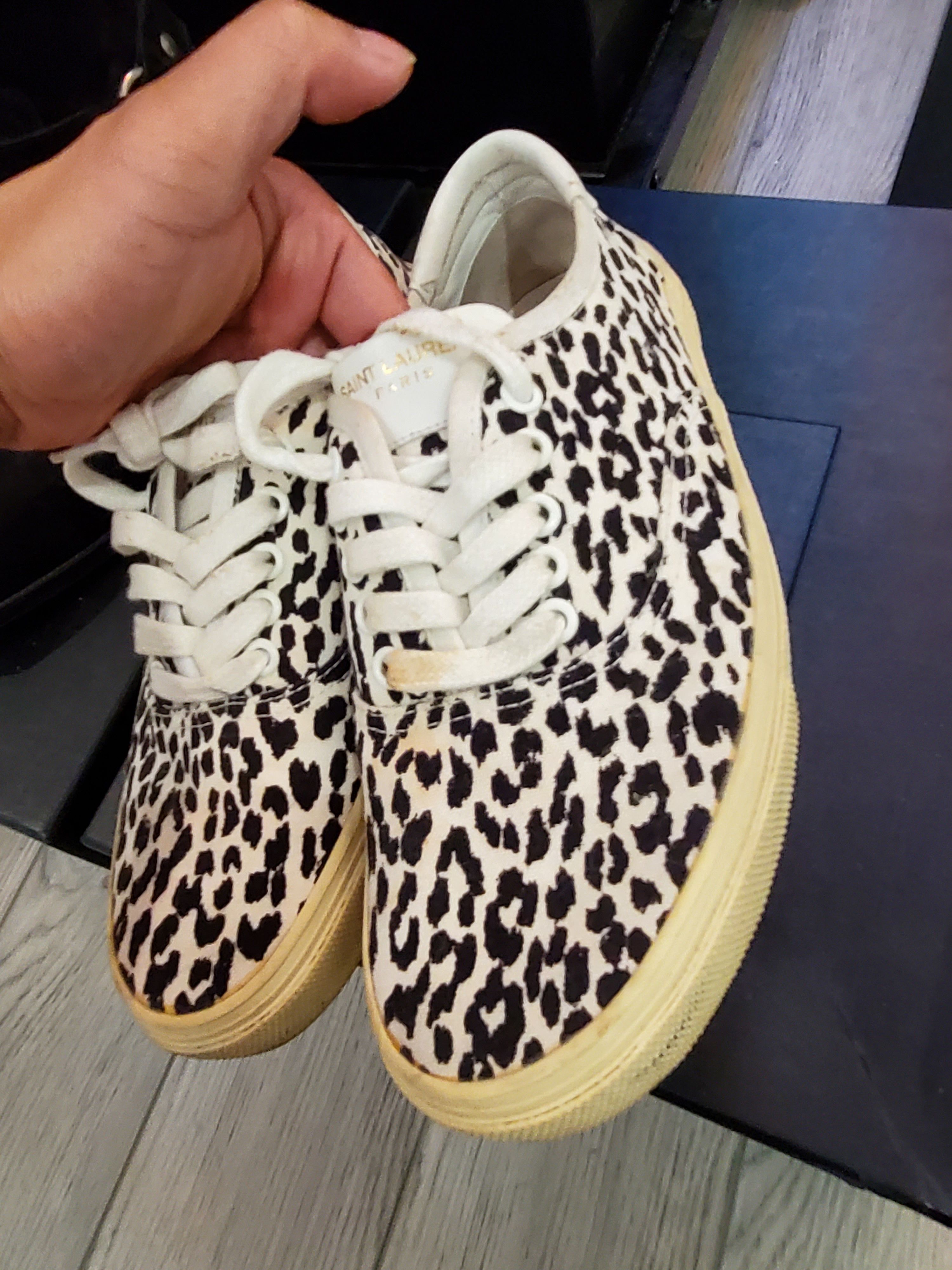 Saint Laurent Paris Saint laurent baby cat sneakers Size US 7 / EU 40 - 2 Thumbnail