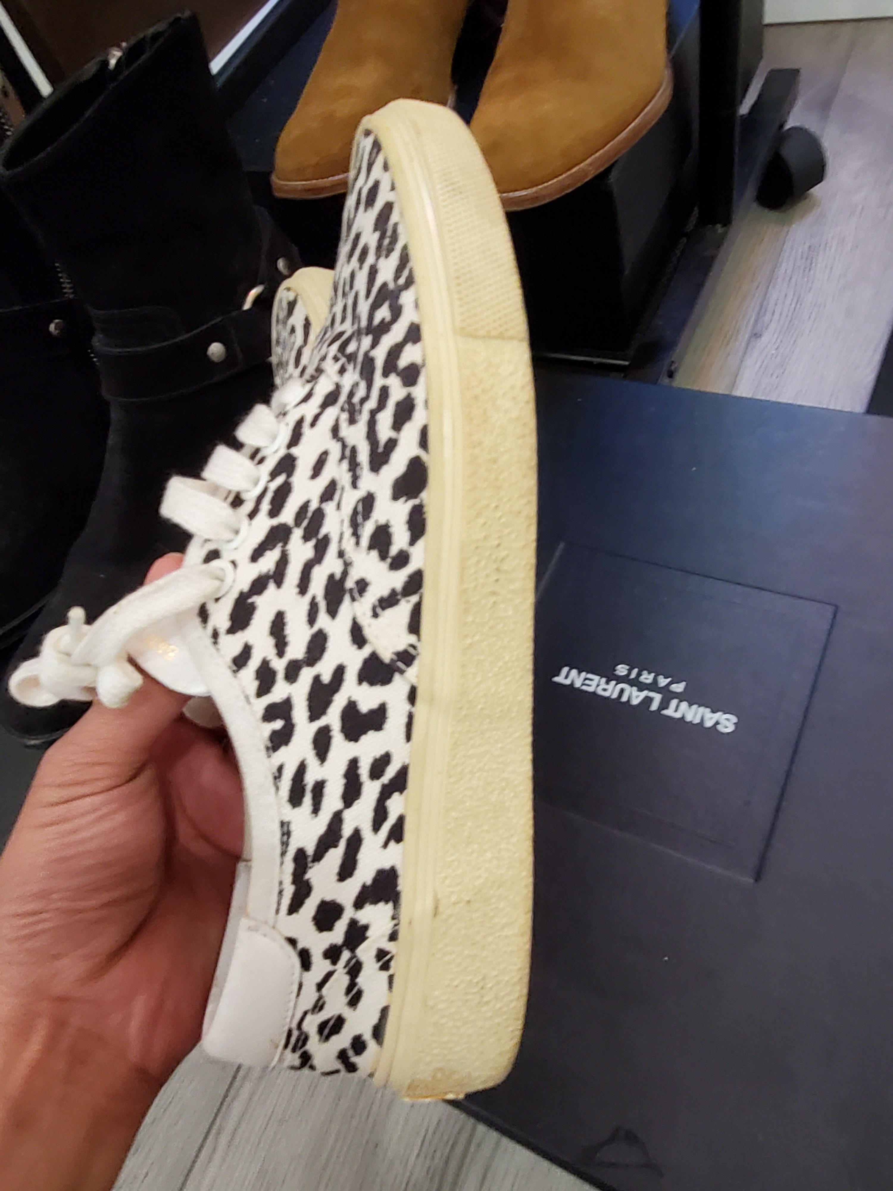 Saint Laurent Paris Saint laurent baby cat sneakers Size US 7 / EU 40 - 3 Thumbnail