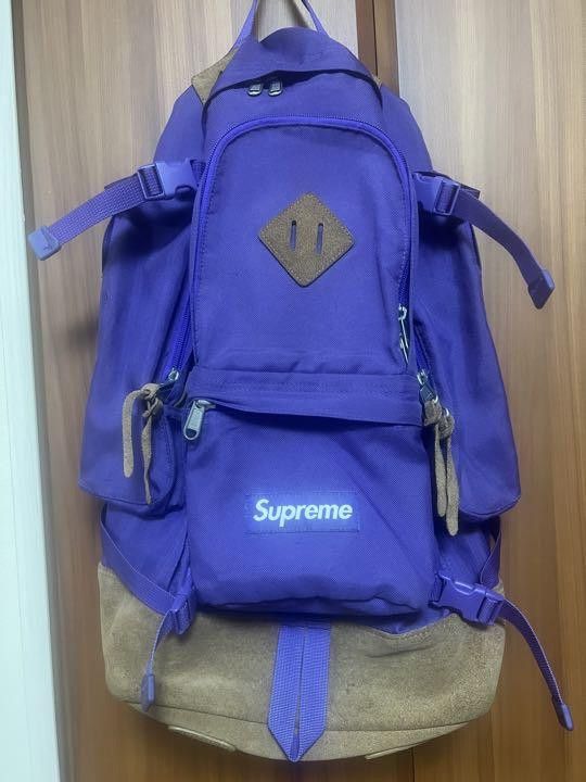 Supreme 2006 Paranoia Purple 20th Box Logo Backpack | Grailed