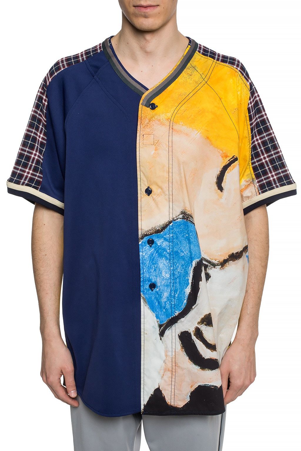 Marni SS19 MARNI OVERSIZED PRINTED COLLAGE SHIRT 48 Size US M / EU 48-50 / 2 - 14 Thumbnail