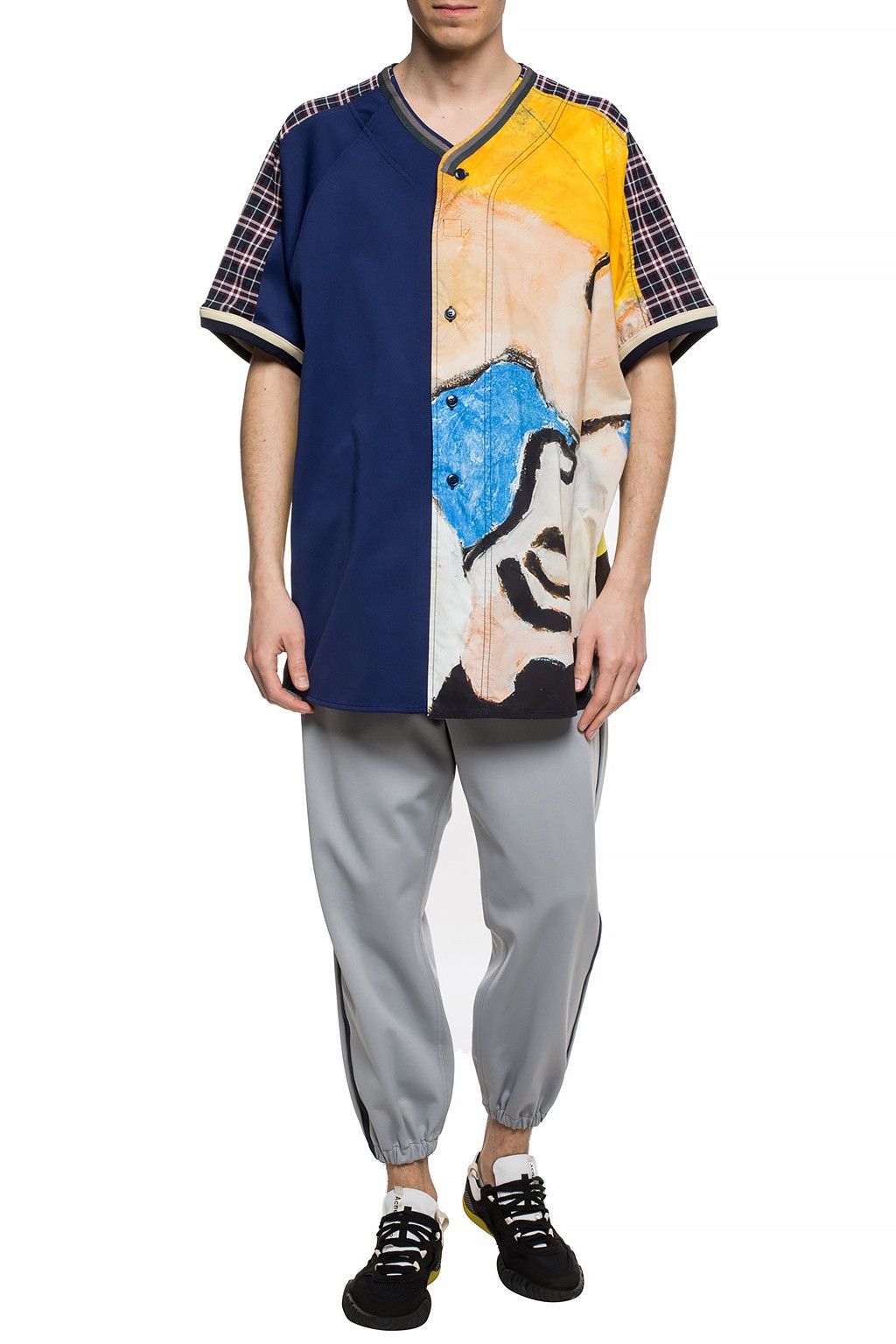 Marni SS19 MARNI OVERSIZED PRINTED COLLAGE SHIRT 48 Size US M / EU 48-50 / 2 - 1 Thumbnail