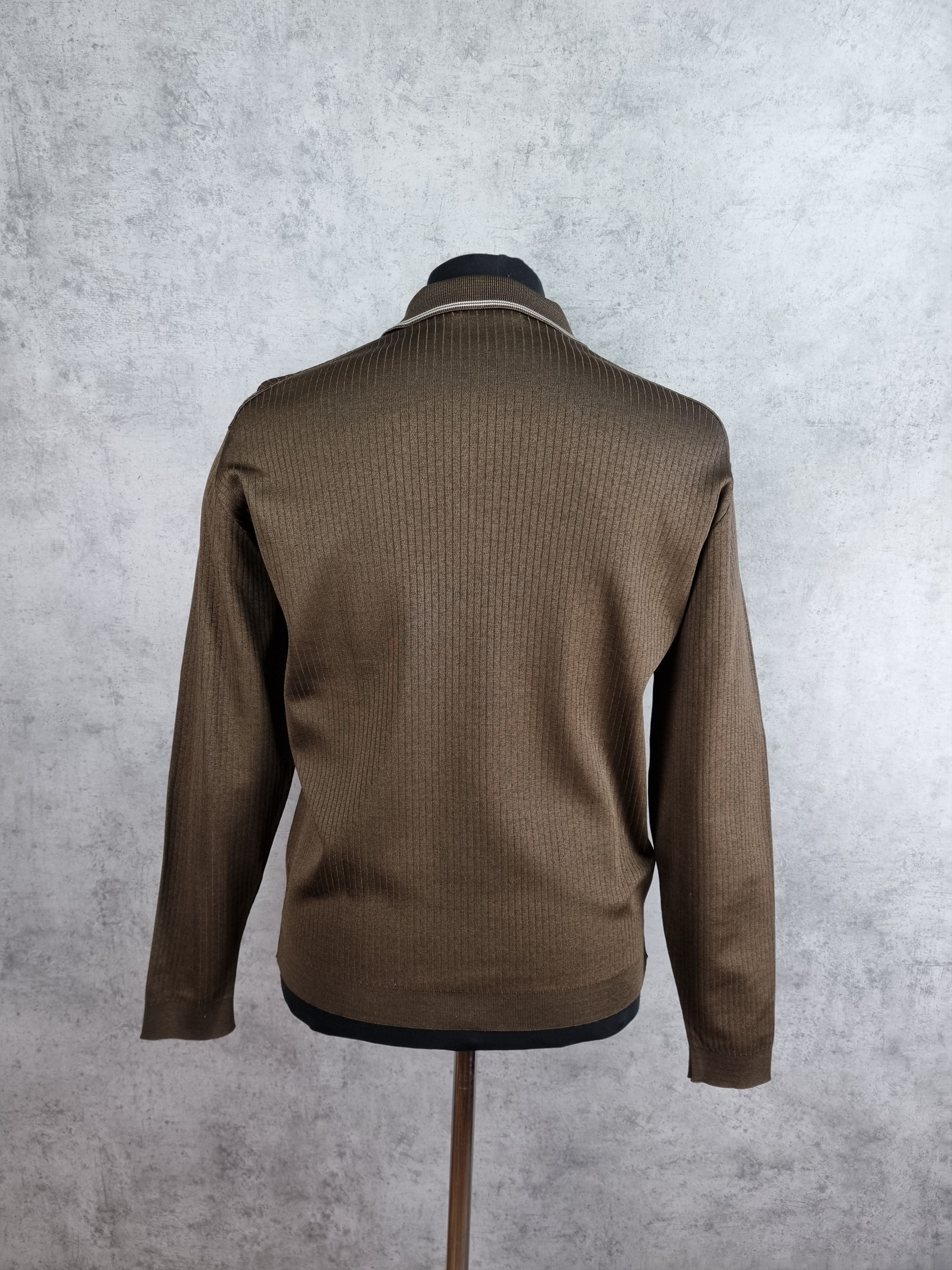 Japanese Brand × Vintage 80s Vintage Sweater Cardigan TOMFORD style Size US M / EU 48-50 / 2 - 12 Thumbnail