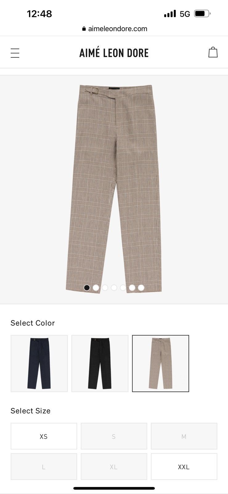 Aime Leon Dore Buckled Dress Trouser Size US 32 / EU 48 - 8 Thumbnail