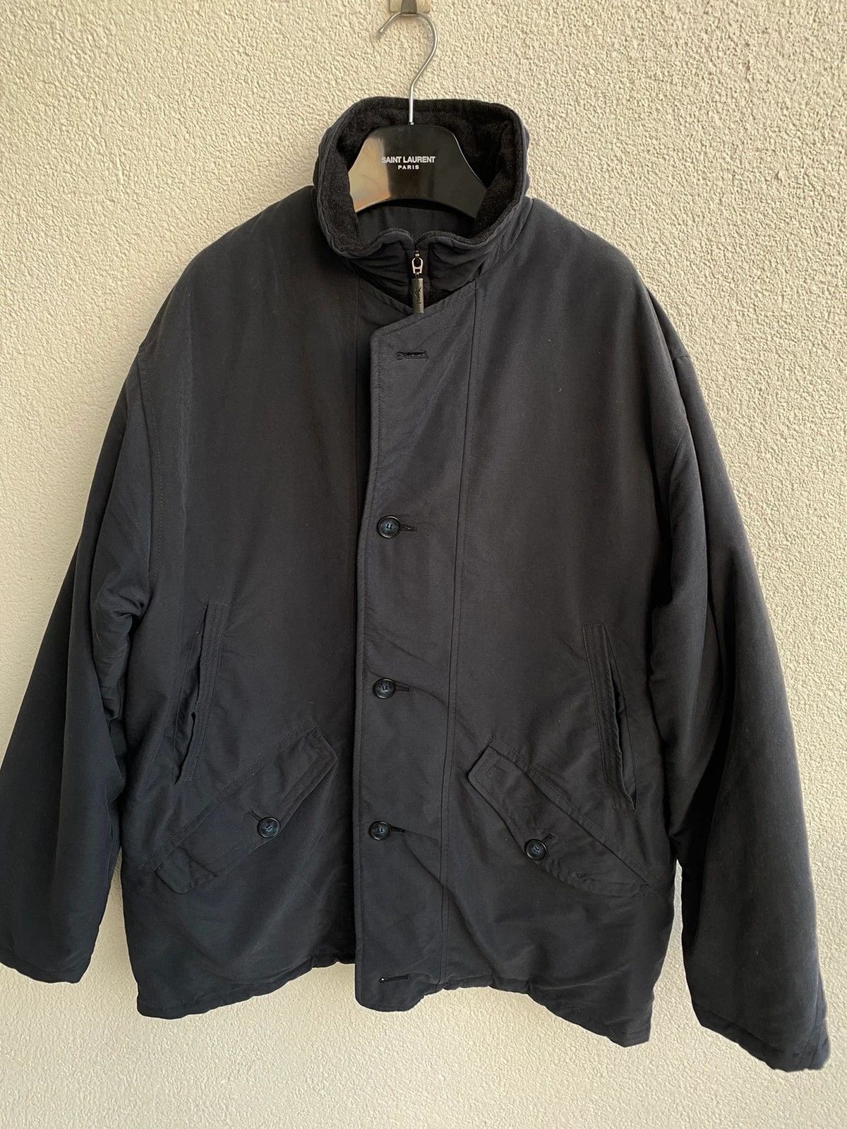 Yves Saint Laurent Winter YSL Jacket Warm YSL Parka Size US L / EU 52-54 / 3 - 3 Thumbnail