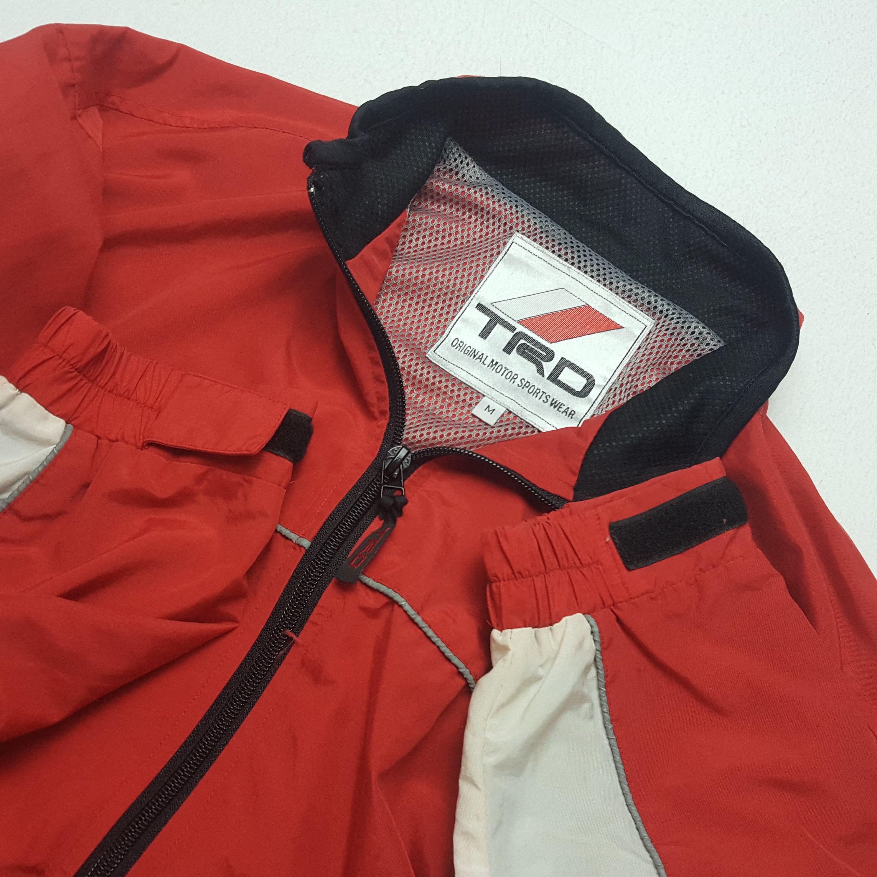 Japanese Brand × Vintage RACING DEVELOPMENT TRD Windbreaker Jacket Size US L / EU 52-54 / 3 - 9 Thumbnail