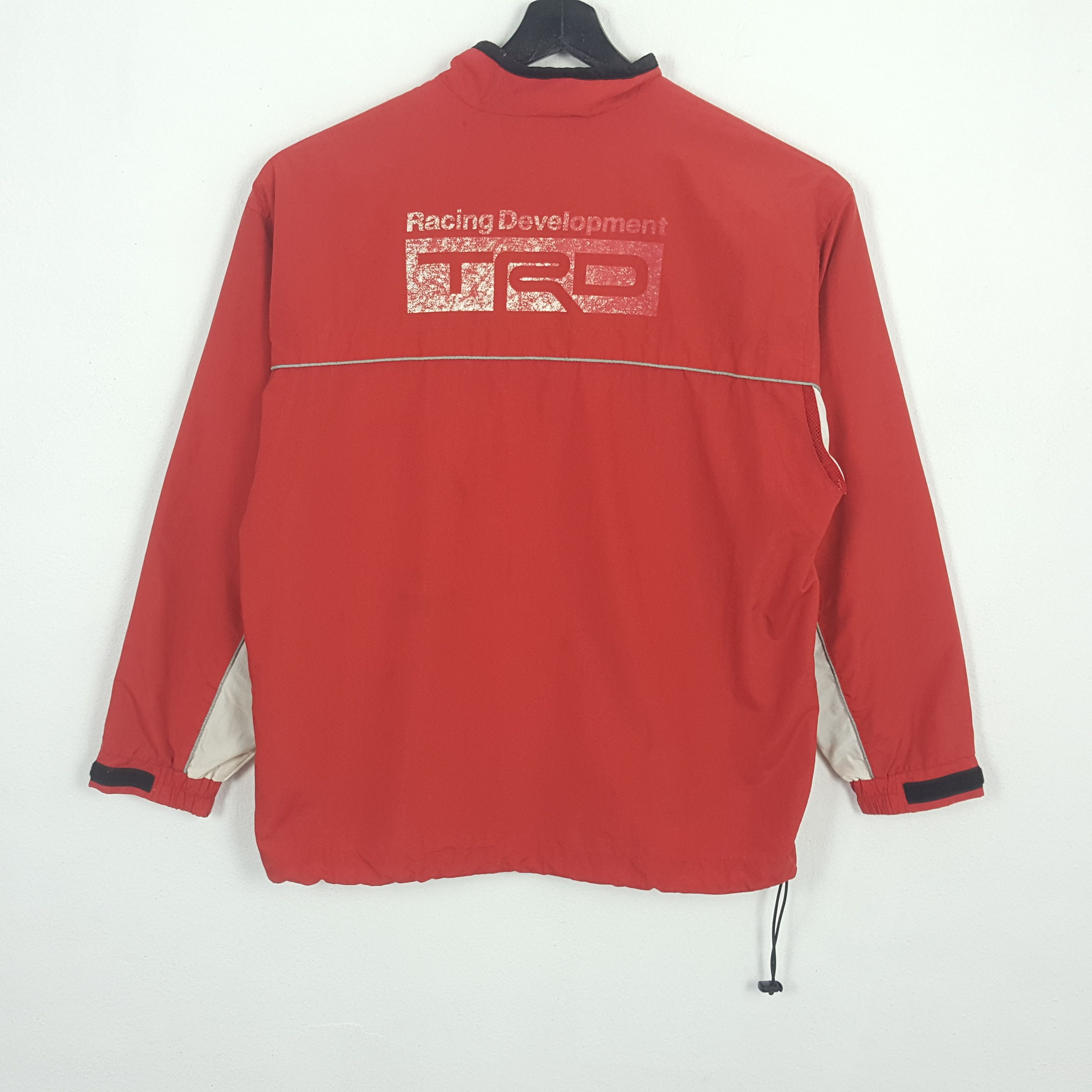 Japanese Brand × Vintage RACING DEVELOPMENT TRD Windbreaker Jacket Size US L / EU 52-54 / 3 - 1 Thumbnail