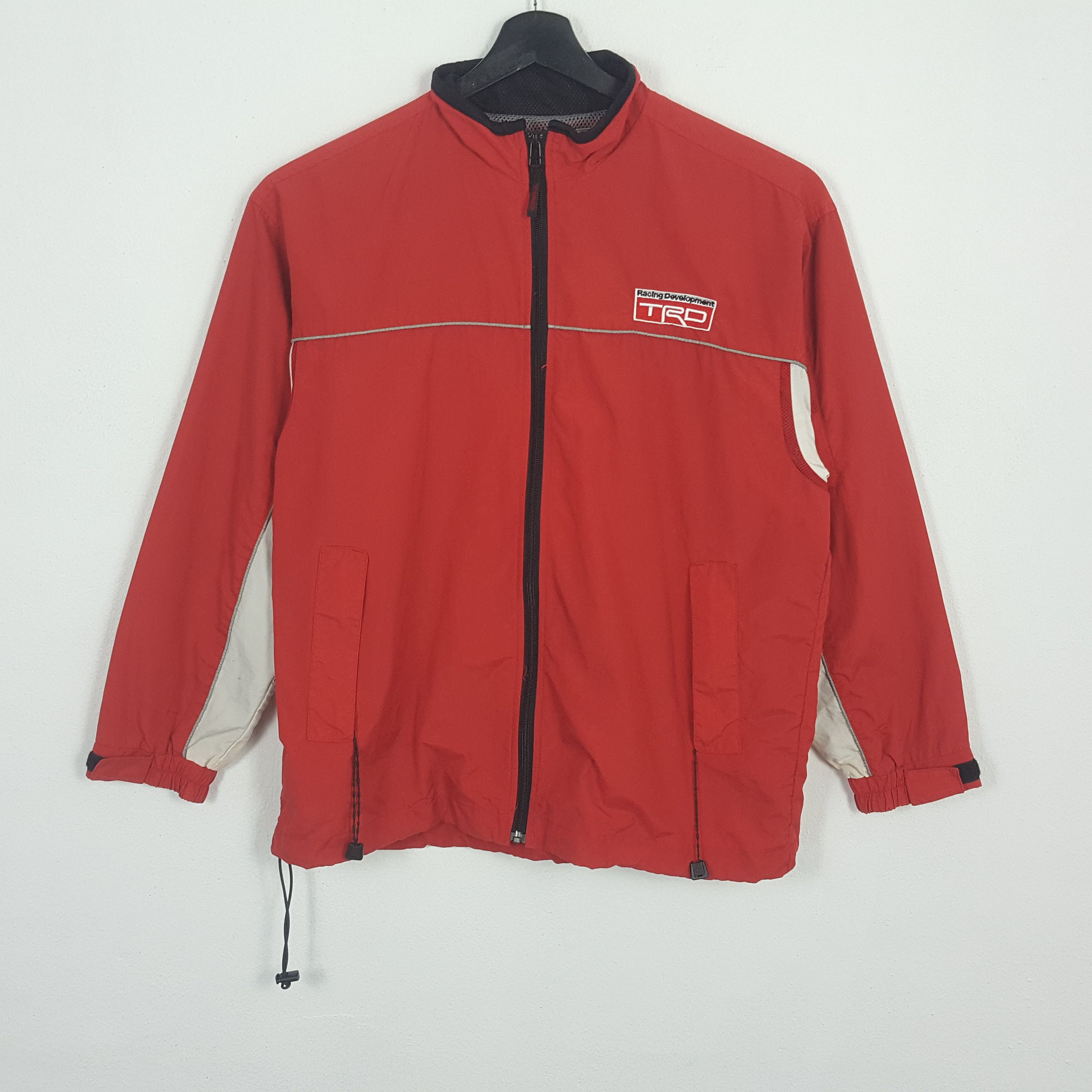 Japanese Brand × Vintage RACING DEVELOPMENT TRD Windbreaker Jacket Size US L / EU 52-54 / 3 - 3 Thumbnail