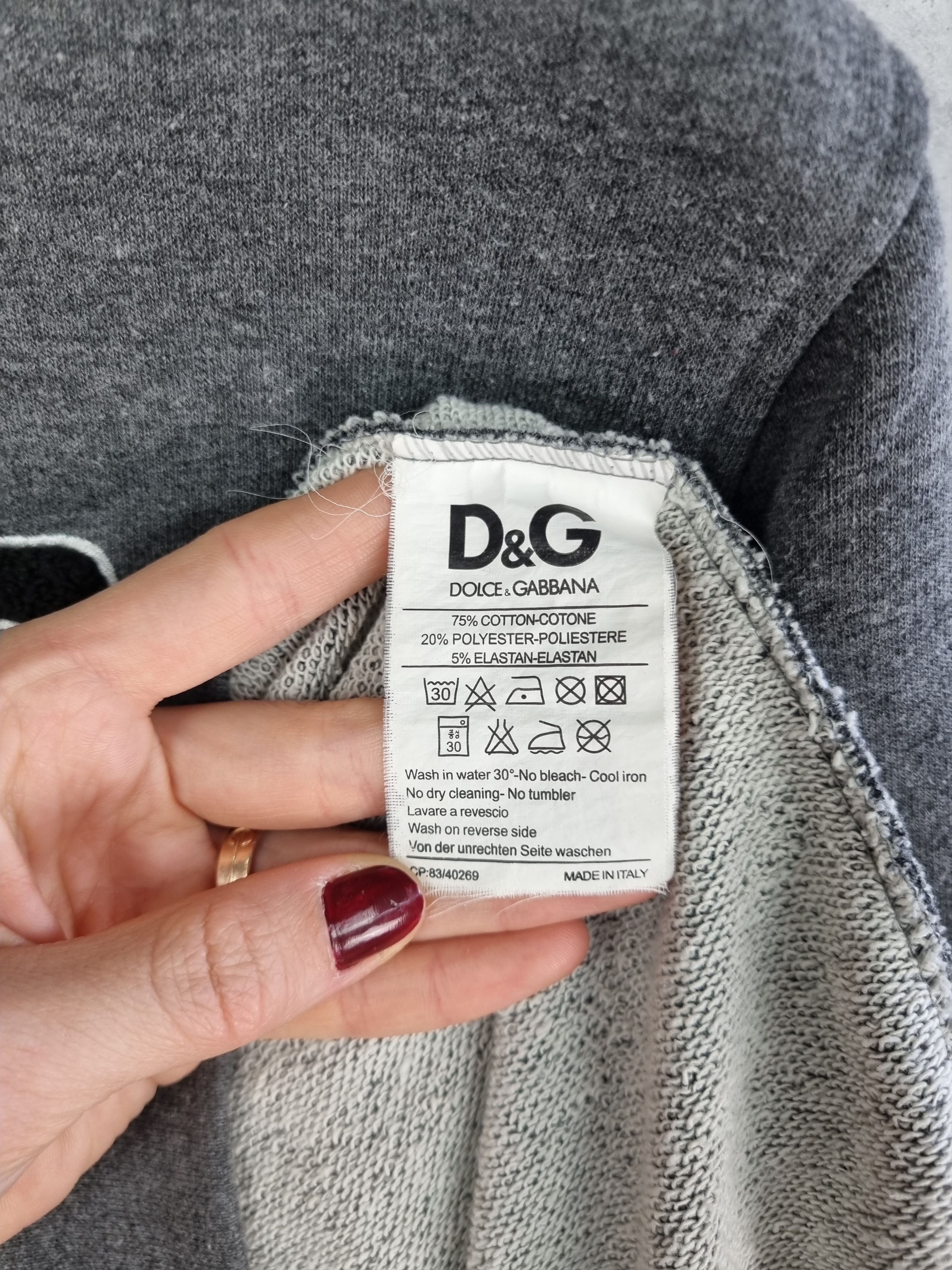 Dolce & Gabbana 👑 Dolce and Gabbana King Spellout Big Logo Sweatshirt Size US L / EU 52-54 / 3 - 6 Thumbnail