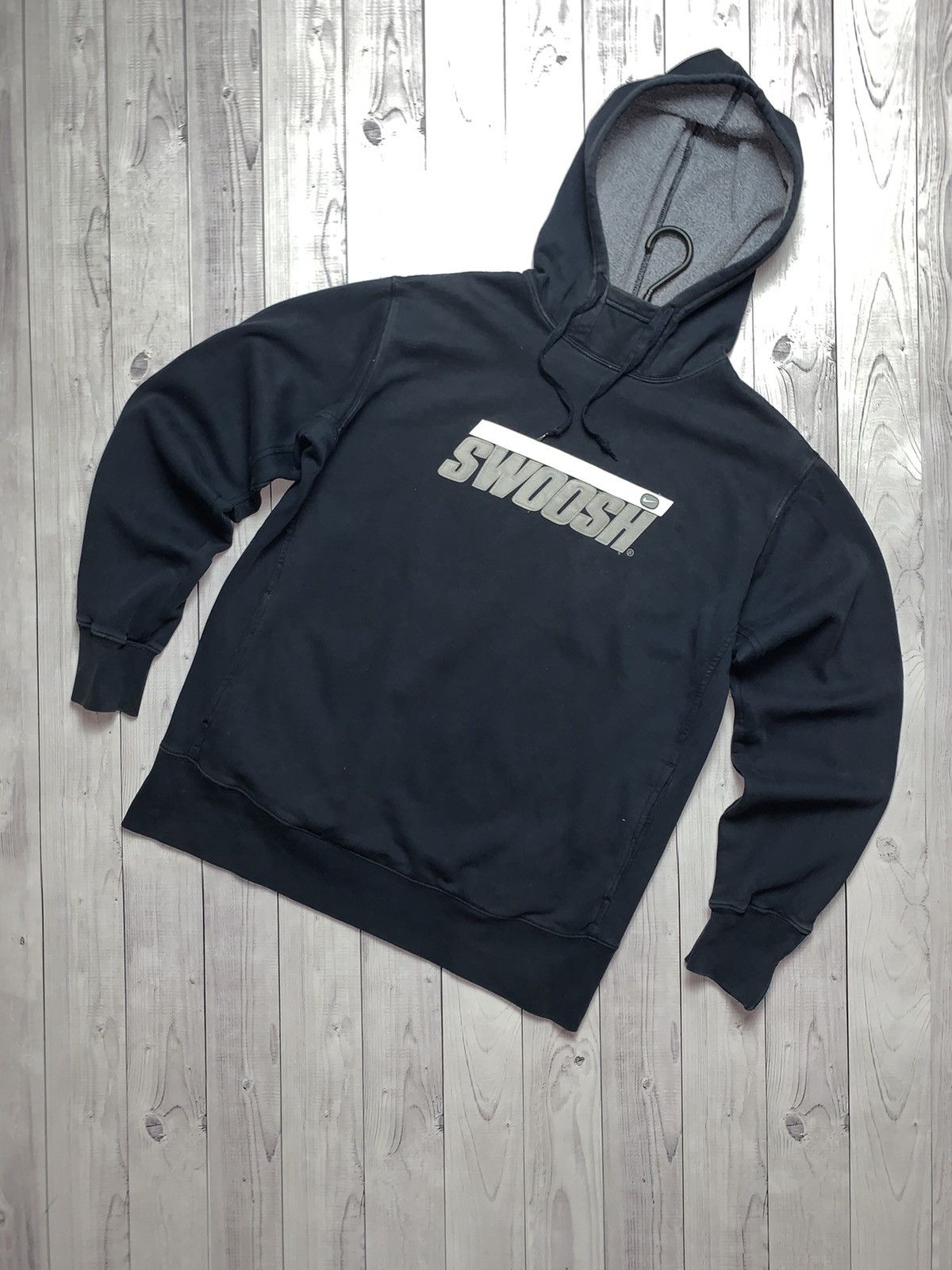 Vintage Hoodie Nike swoosh logo size M
