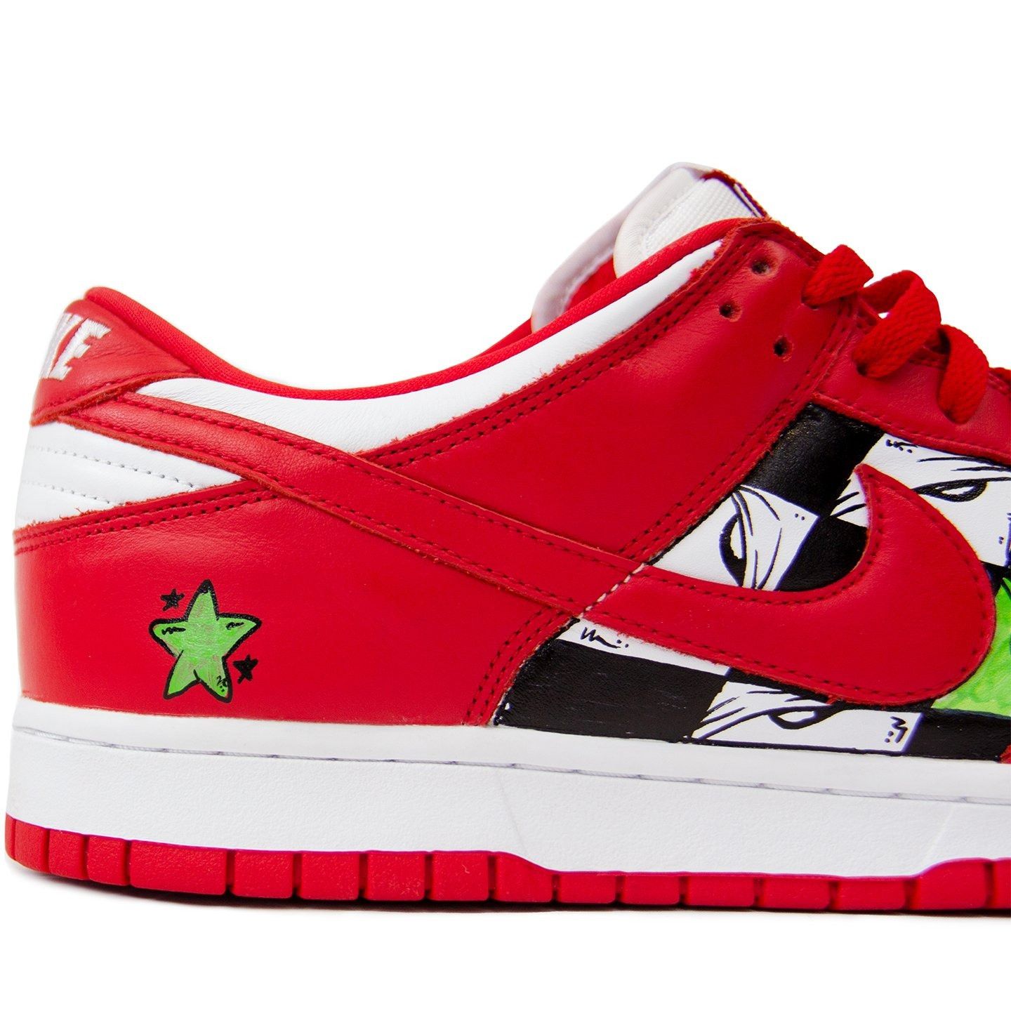 Chrome Hearts CHROME HEARTS x MATTY BOY NIKE UNIVERSITY RED DUNK LOW (1/1) Size US 11.5 / EU 44-45 - 9 Thumbnail