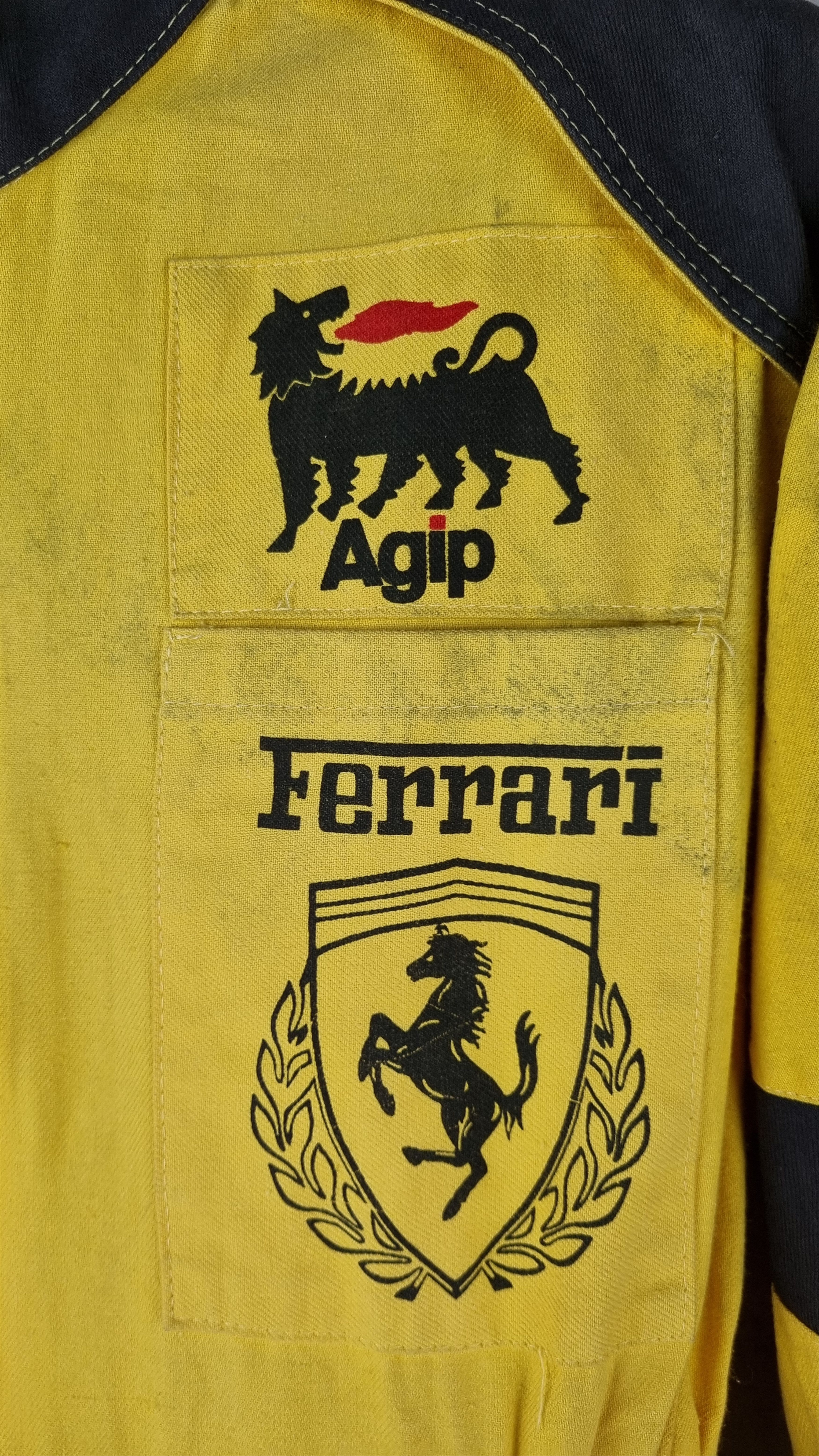 Ferrari × Formula 1 80s Rare Ferrari Big logo Racing Cotton Light Overalls Size US 31 - 9 Thumbnail