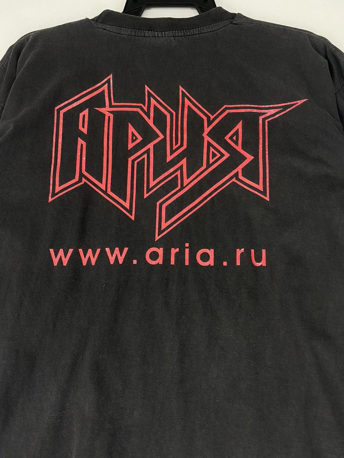 Band Tees Vintage rare ARIA ARIYA heavy metal band Size US L / EU 52-54 / 3 - 5 Thumbnail