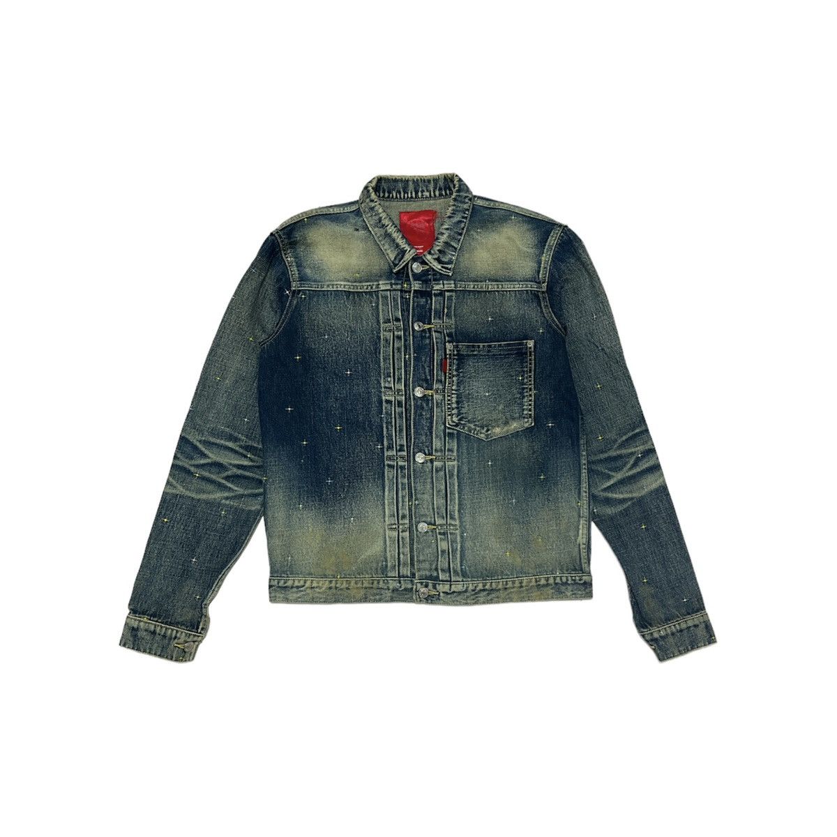 PHENOMENON Swagger One Pocket Denim Jacket Size US M / EU 48-50 / 2 - 1 Thumbnail