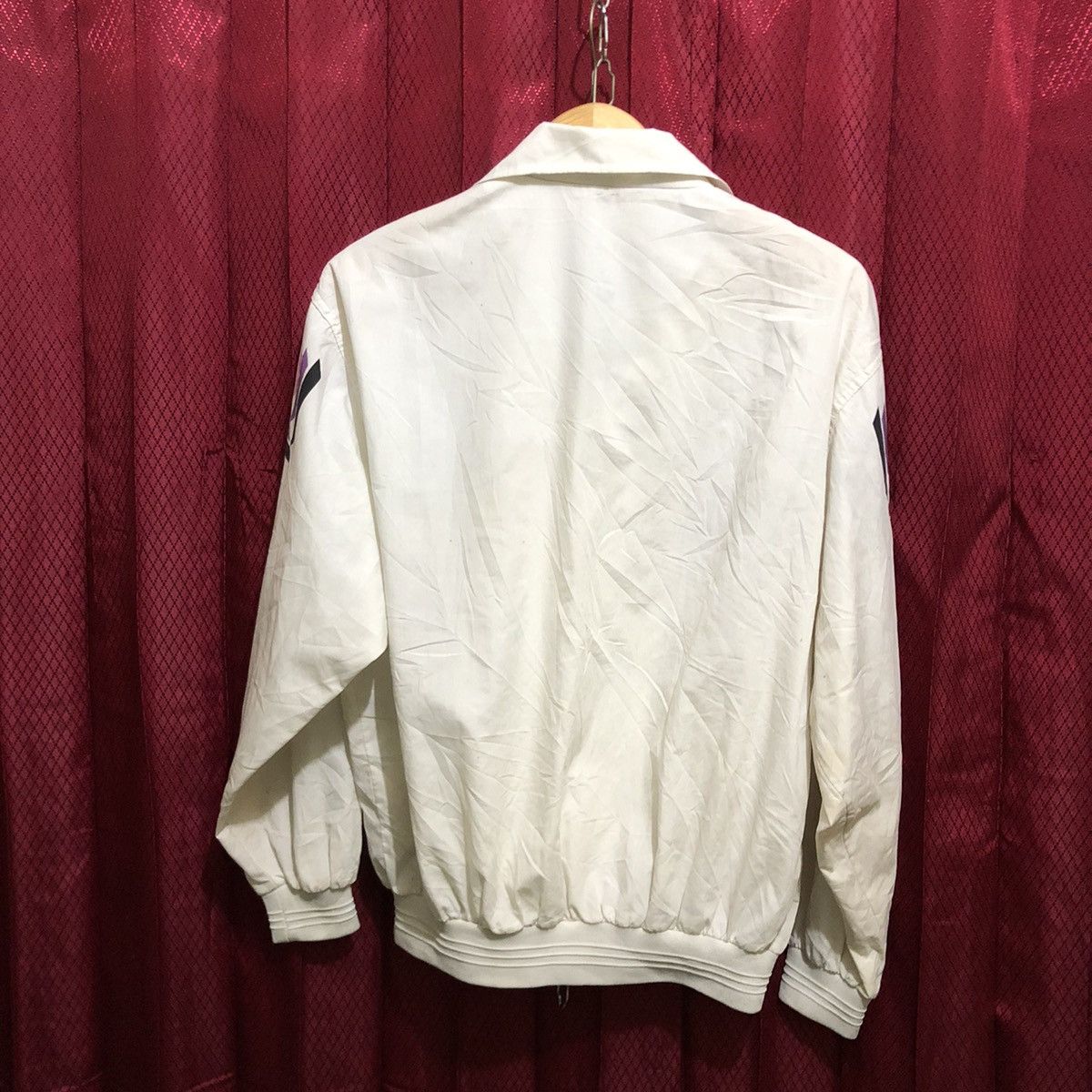 Balenciaga × Vintage Vintage 80s Balenciaga Sport Jacket Big Logo Size US M / EU 48-50 / 2 - 2 Thumbnail