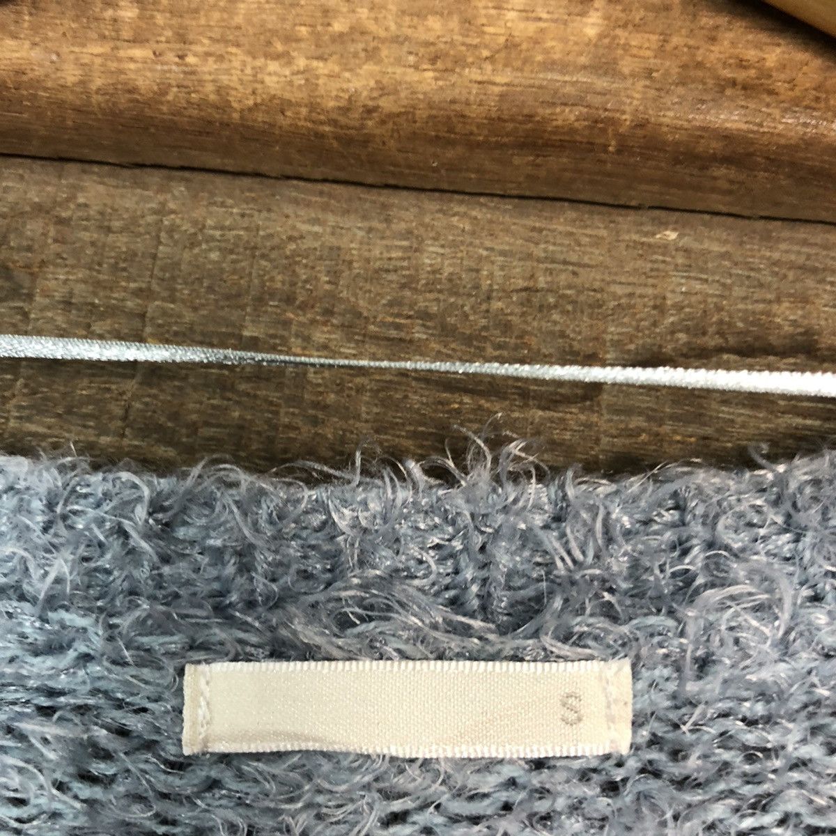 Homespun Knitwear × Japanese Brand Gu Japan Blue Mohair Shag Shaggy Knitwear #0523 Size M / US 6-8 / IT 42-44 - 10 Thumbnail