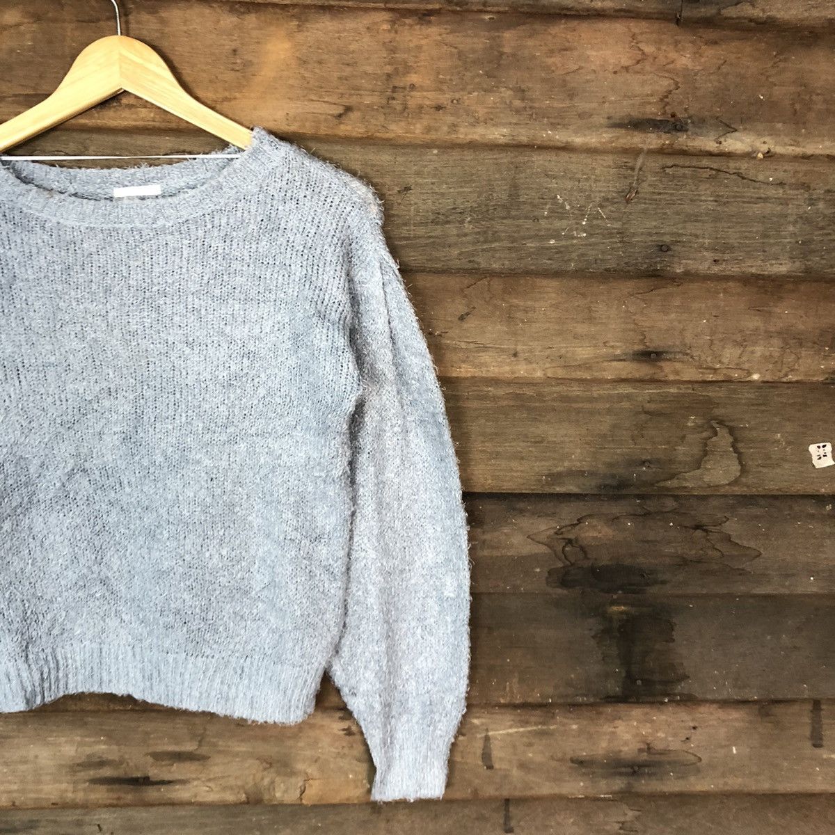 Homespun Knitwear × Japanese Brand Gu Japan Blue Mohair Shag Shaggy Knitwear #0523 Size M / US 6-8 / IT 42-44 - 5 Thumbnail