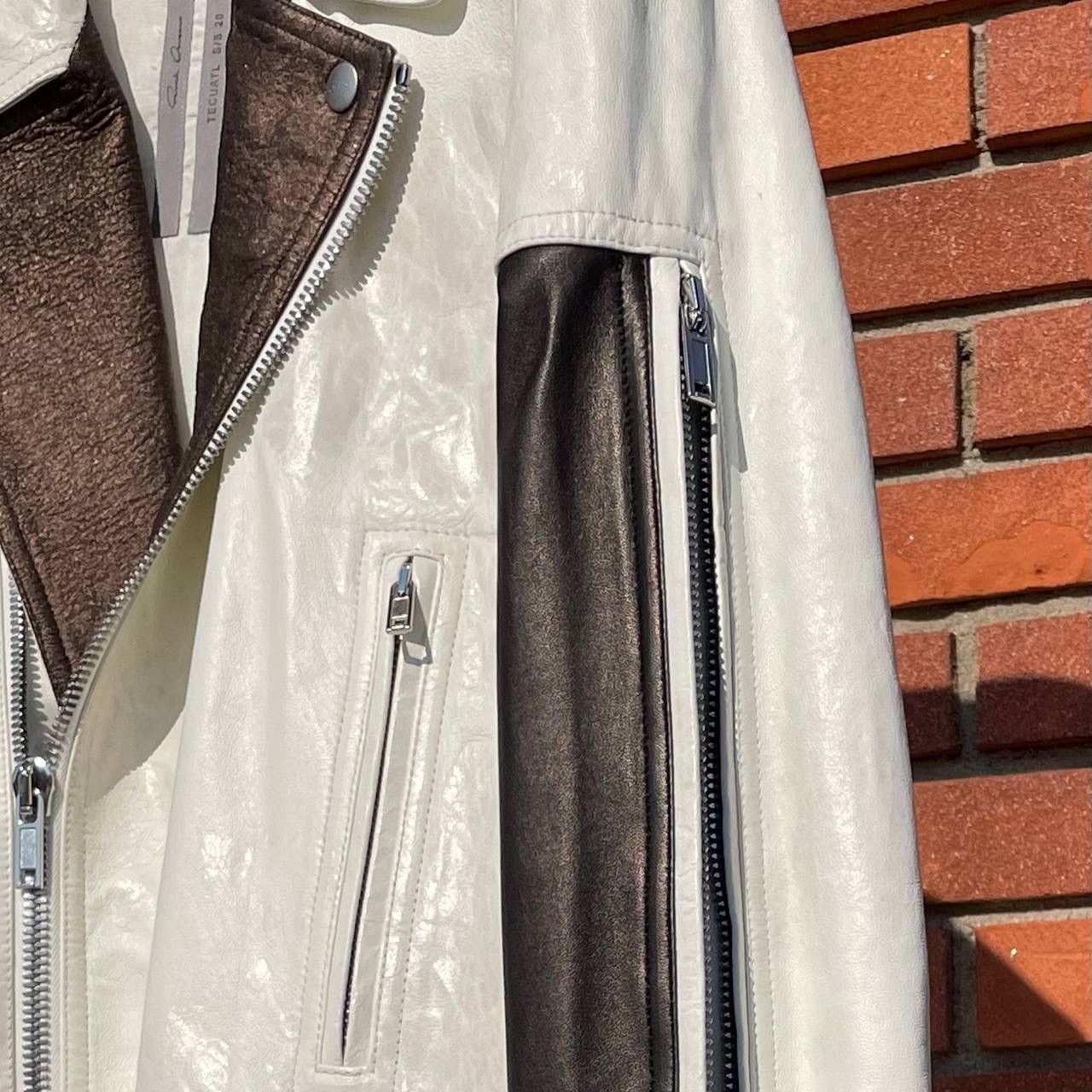Rick Owens × Rick Owens Drkshdw RARE Rick Owens Dracubiker Leather Jacket Size US XS / EU 42 / 0 - 7 Thumbnail