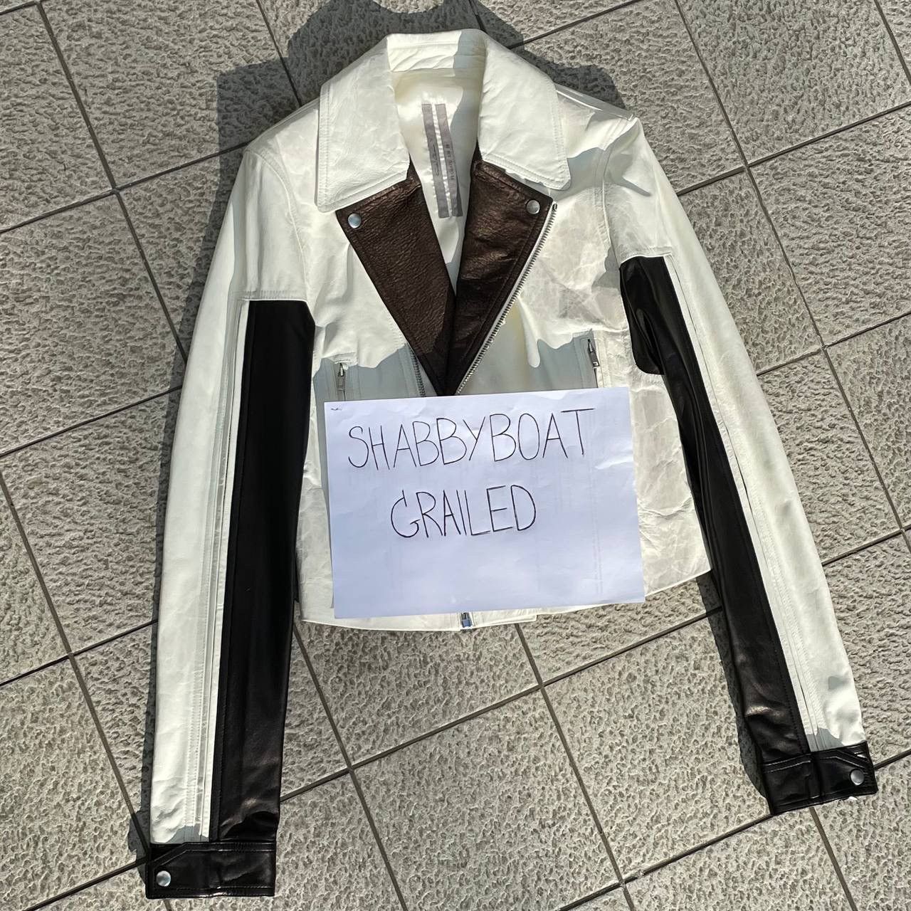 Rick Owens × Rick Owens Drkshdw RARE Rick Owens Dracubiker Leather Jacket Size US XS / EU 42 / 0 - 11 Thumbnail