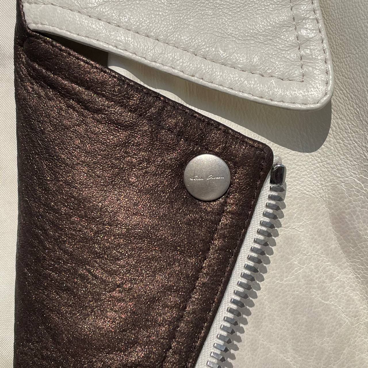 Rick Owens × Rick Owens Drkshdw RARE Rick Owens Dracubiker Leather Jacket Size US XS / EU 42 / 0 - 4 Thumbnail