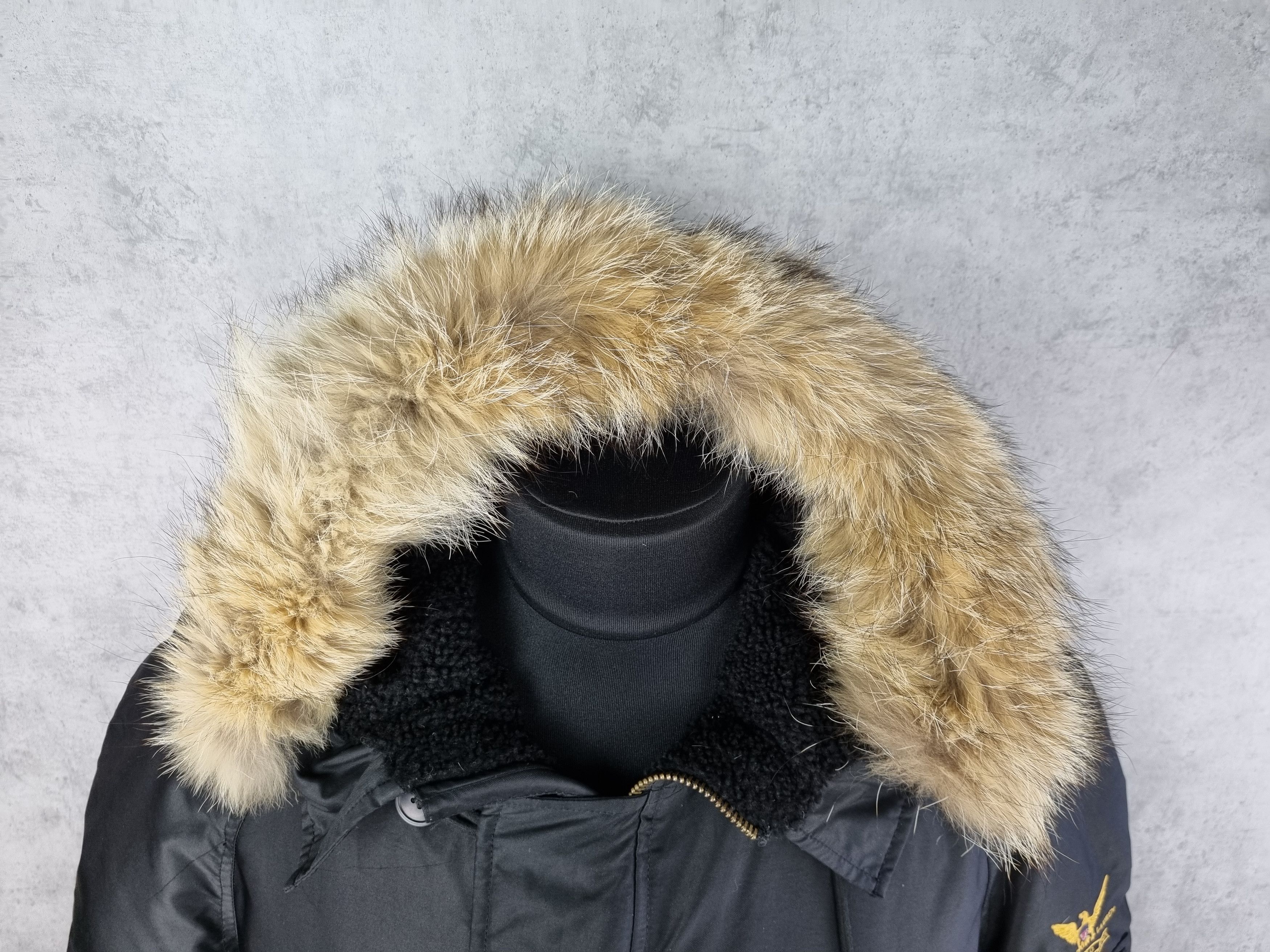 Polo Ralph Lauren Down Parka POLO SPORT Ralph Lauren Coyote Fur Jacket Size US XL / EU 56 / 4 - 7 Thumbnail